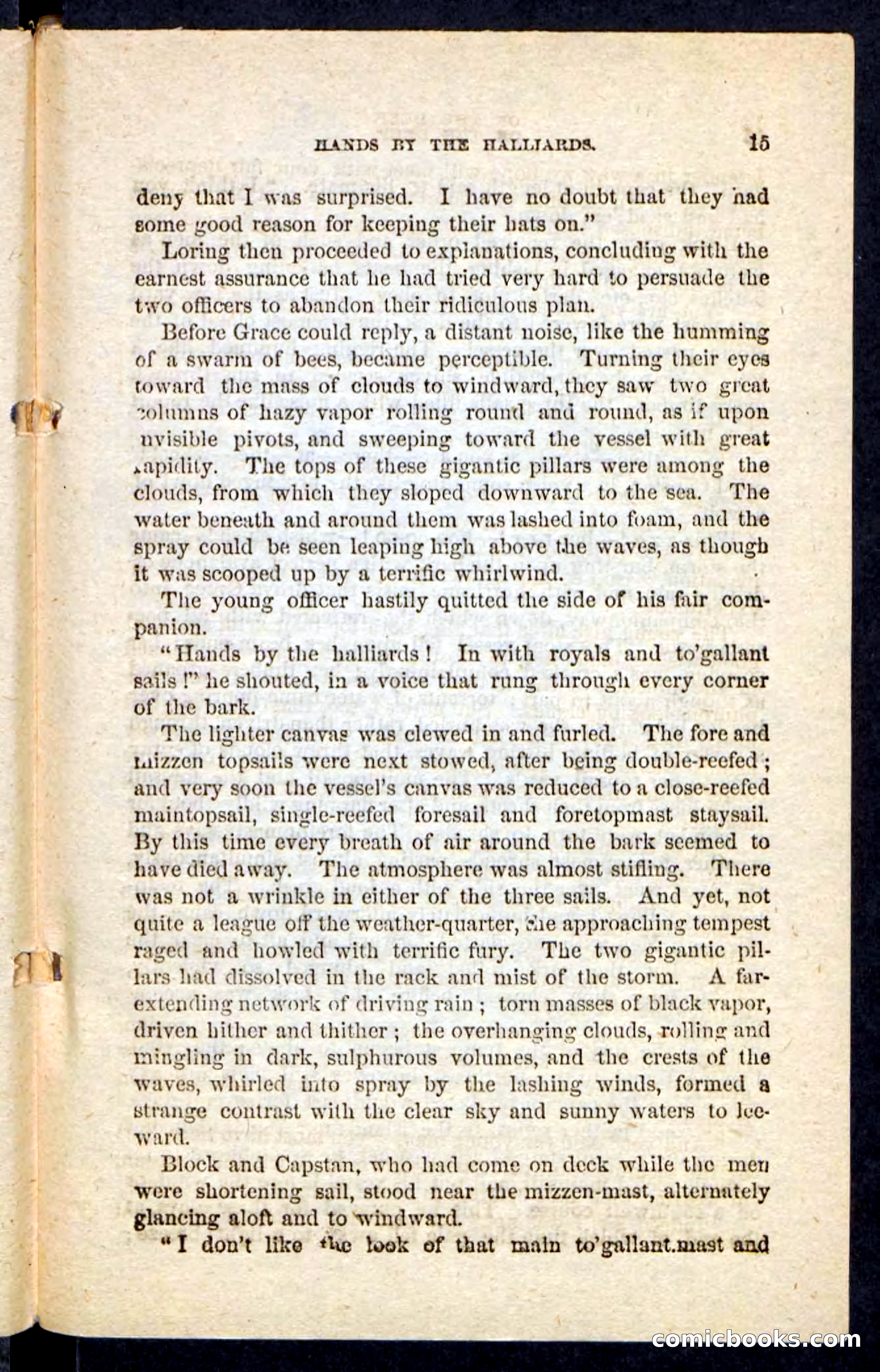Beadle's Pocket Novels No. 226: On the Deep — page 11 of 100