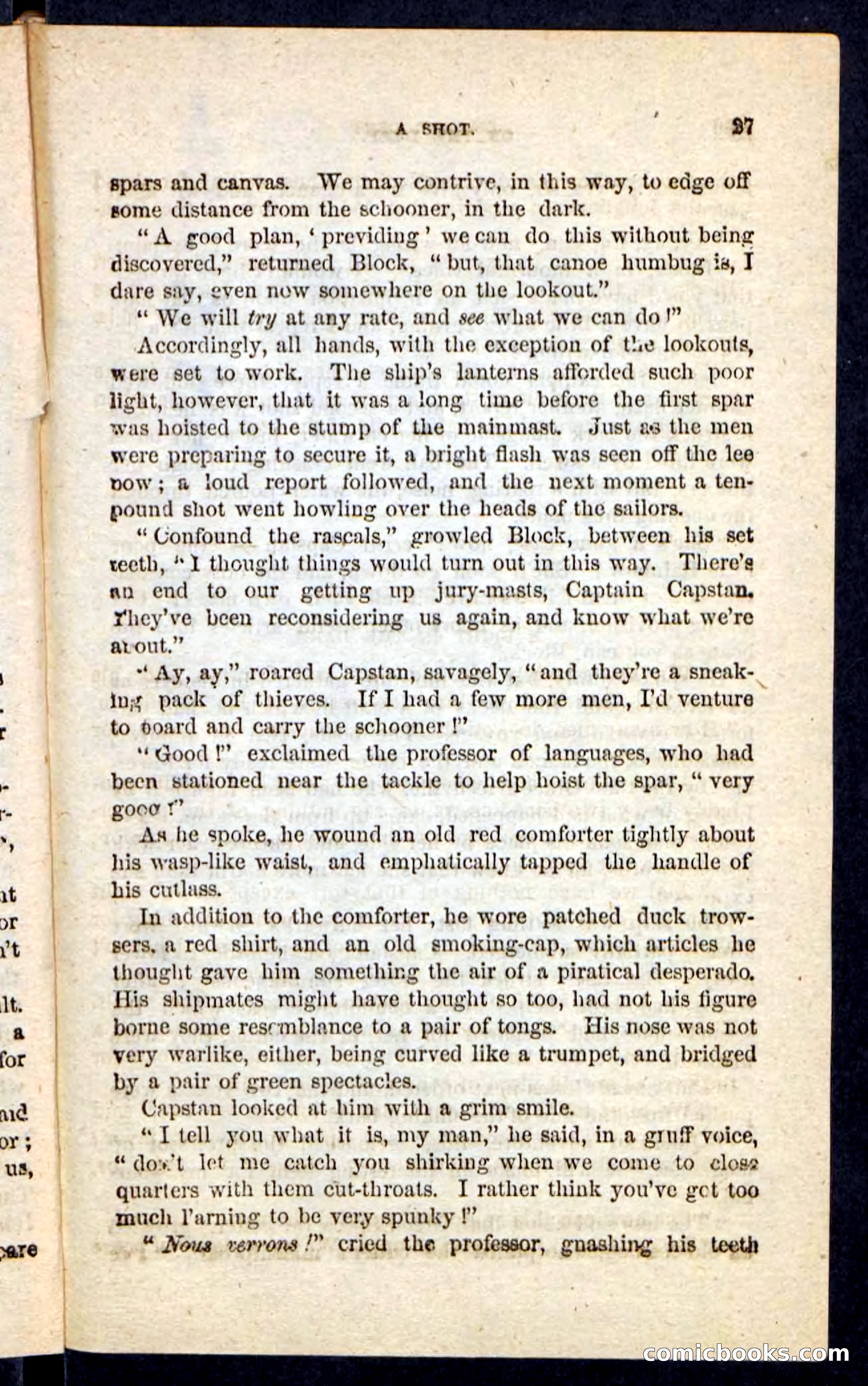Beadle's Pocket Novels No. 226: On the Deep — page 23 of 100