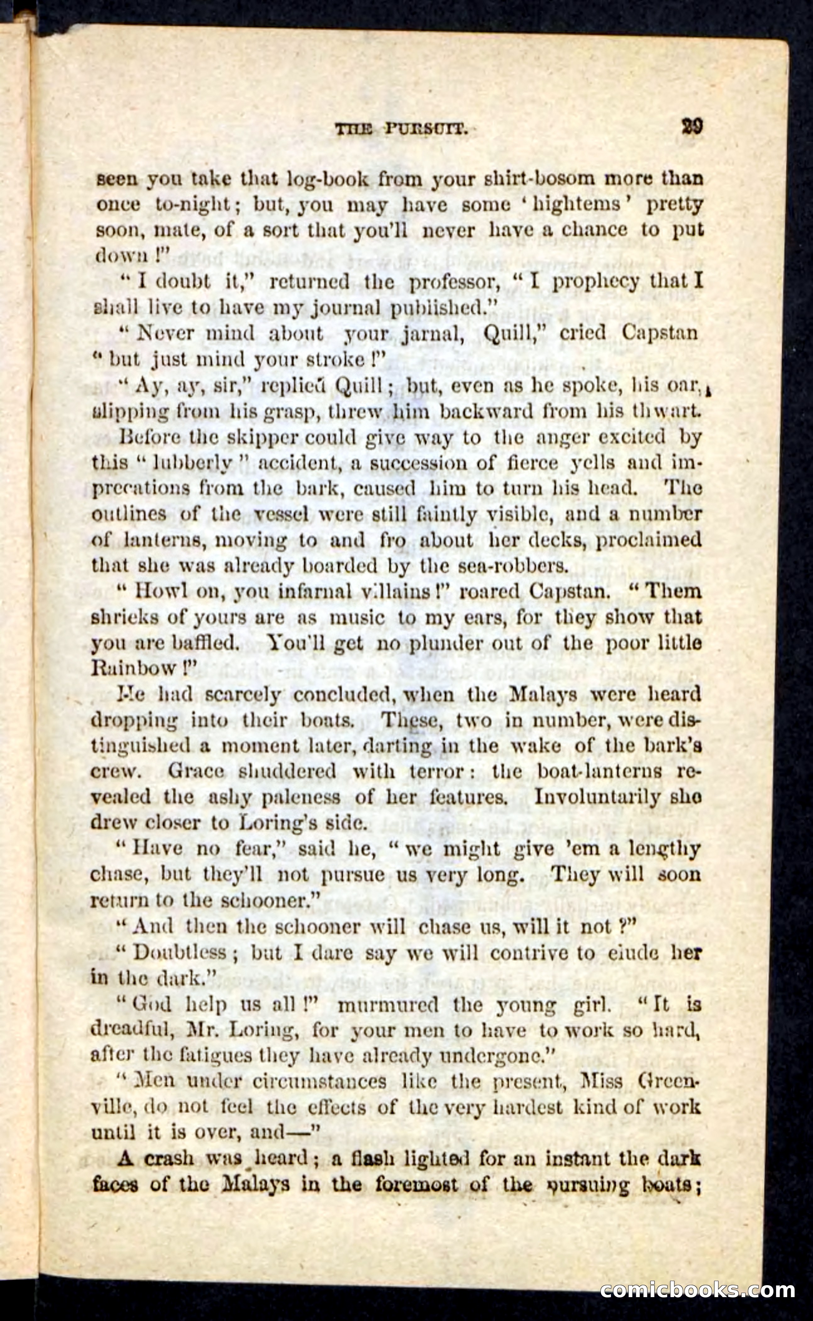 Beadle's Pocket Novels No. 226: On the Deep — page 25 of 100