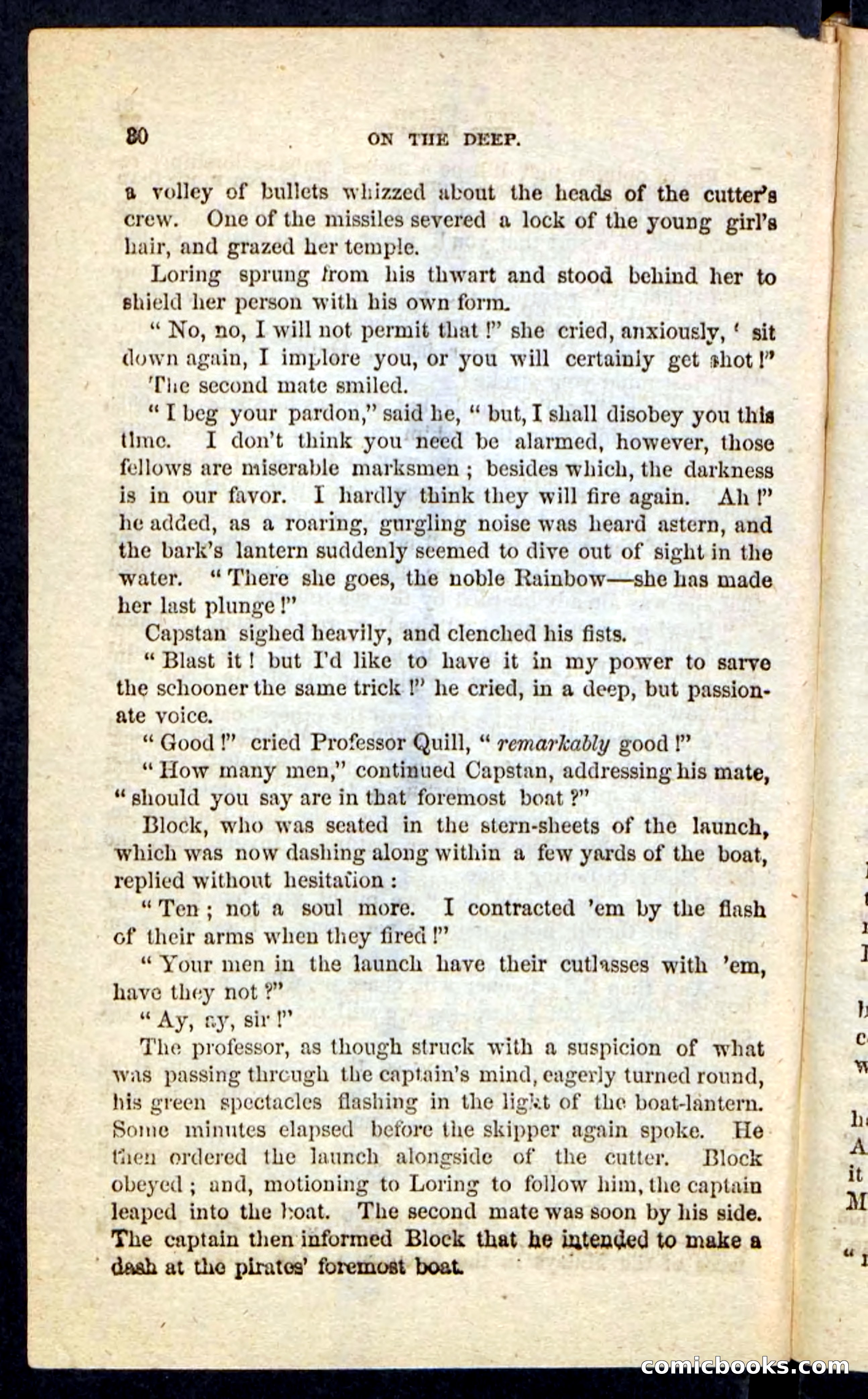 Beadle's Pocket Novels No. 226: On the Deep — page 26 of 100