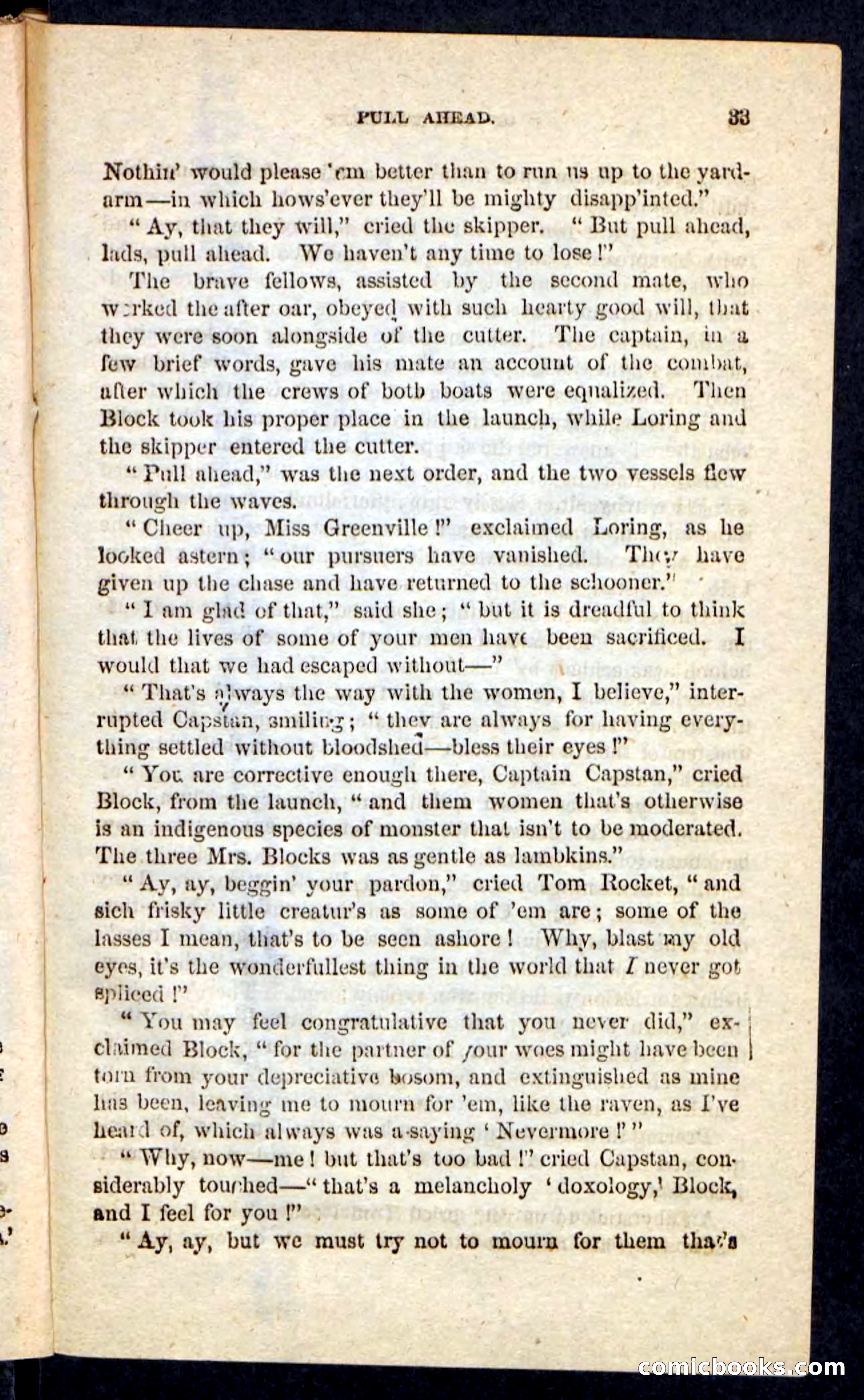 Beadle's Pocket Novels No. 226: On the Deep — page 29 of 100
