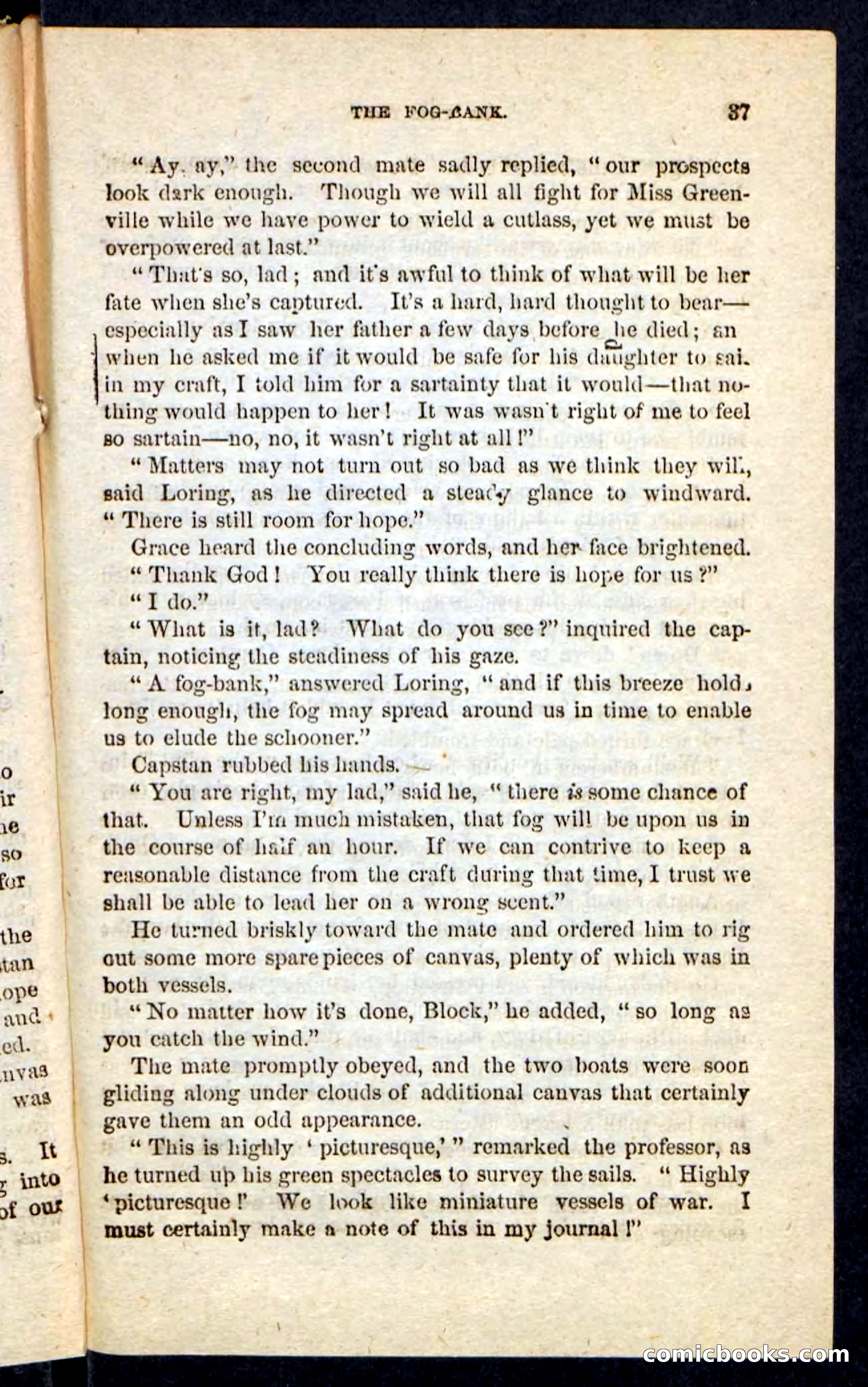 Beadle's Pocket Novels No. 226: On the Deep — page 33 of 100