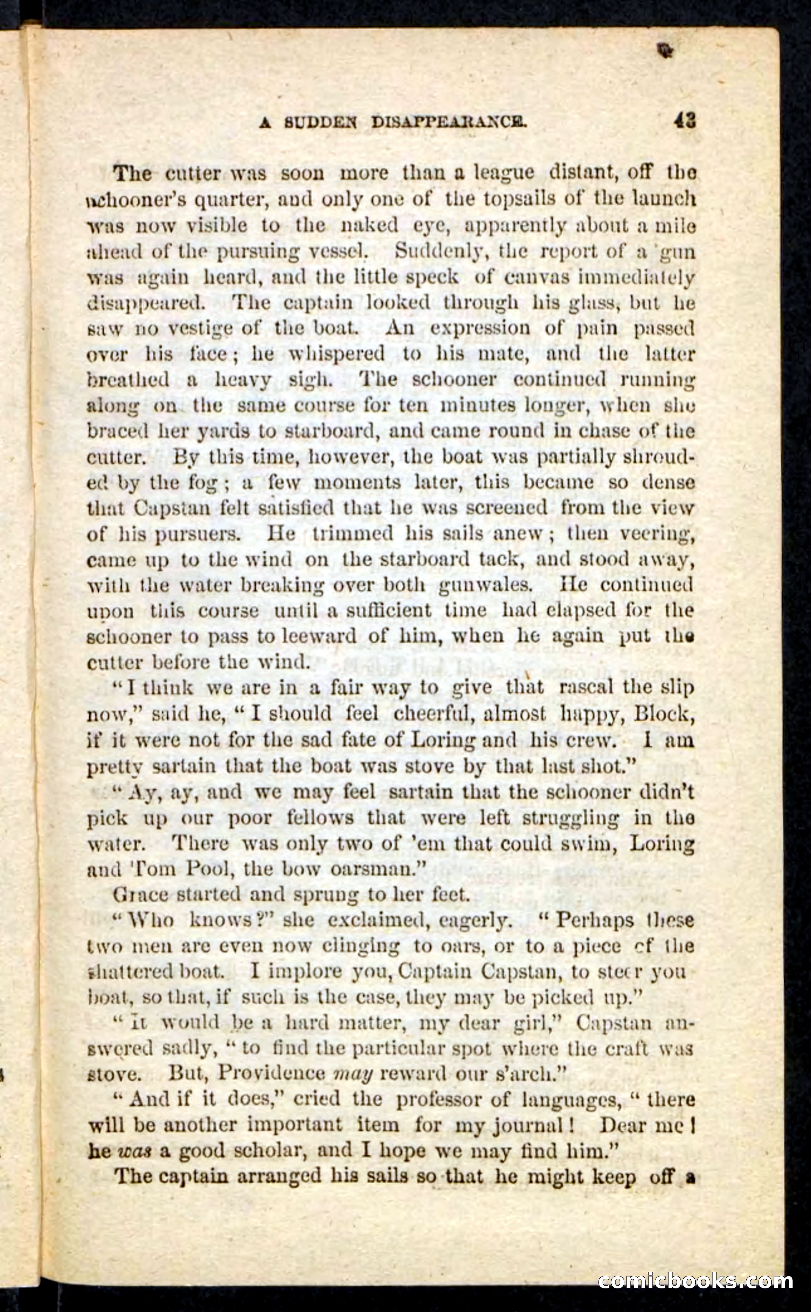 Beadle's Pocket Novels No. 226: On the Deep — page 39 of 100