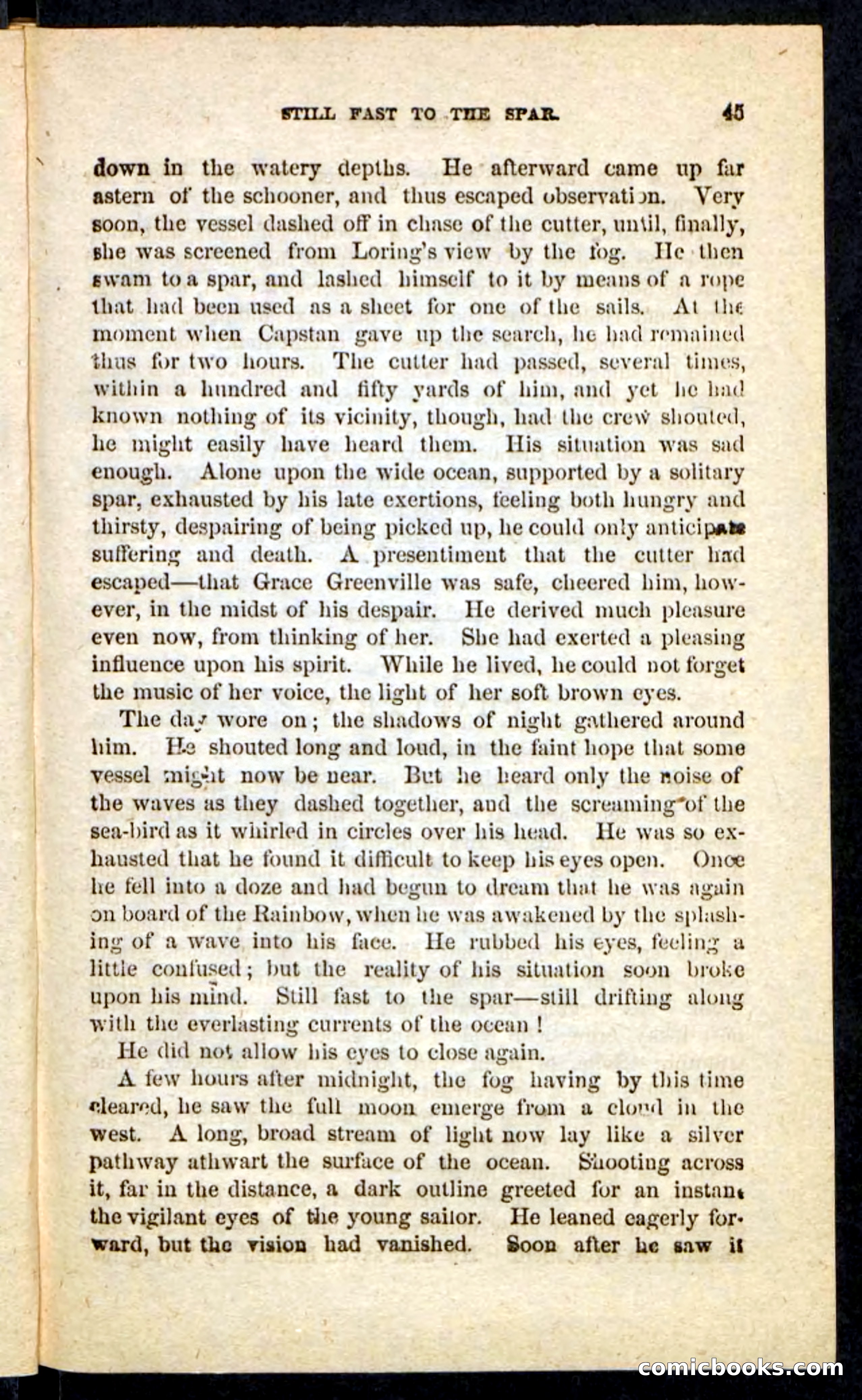 Beadle's Pocket Novels No. 226: On the Deep — page 41 of 100