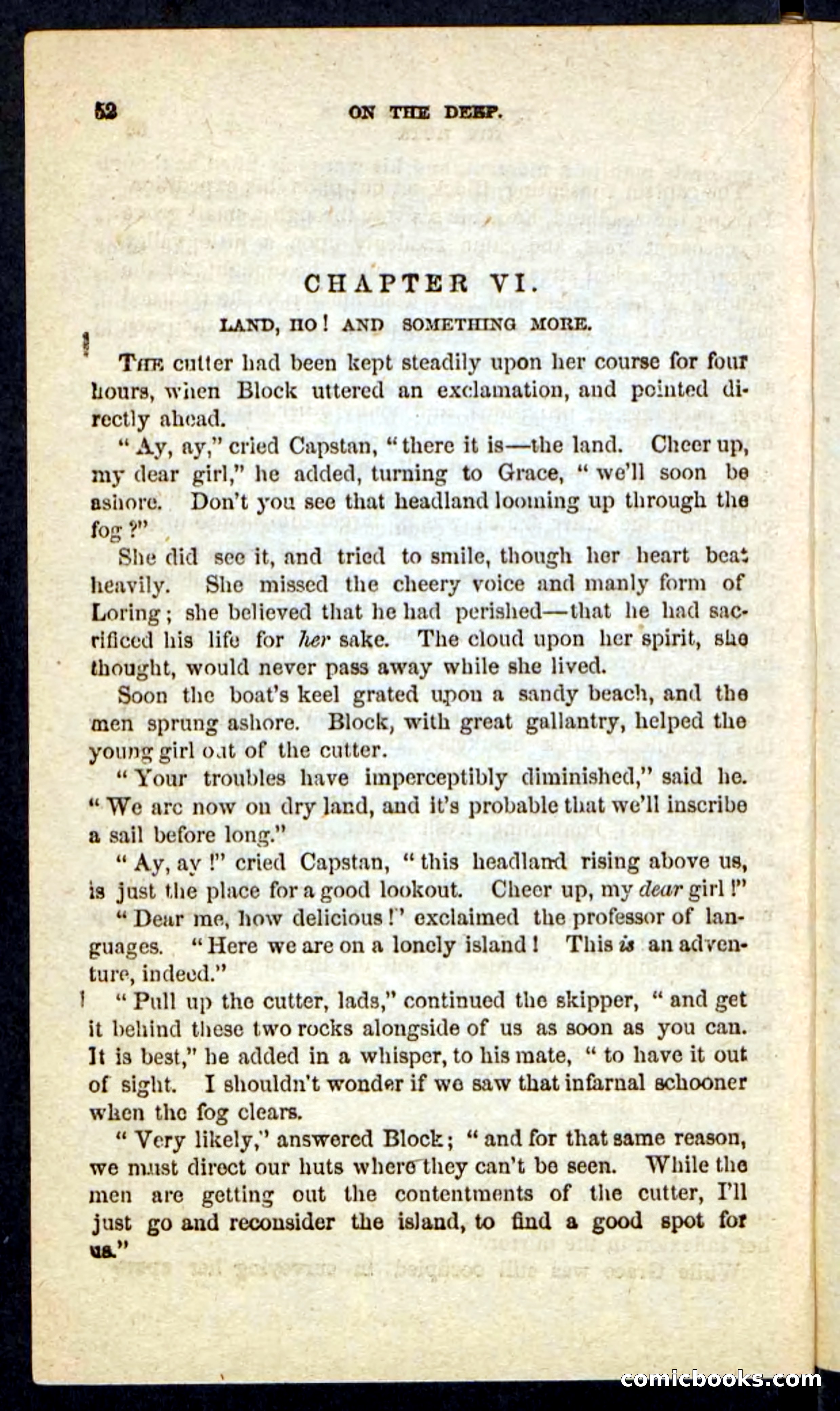 Beadle's Pocket Novels No. 226: On the Deep — page 48 of 100