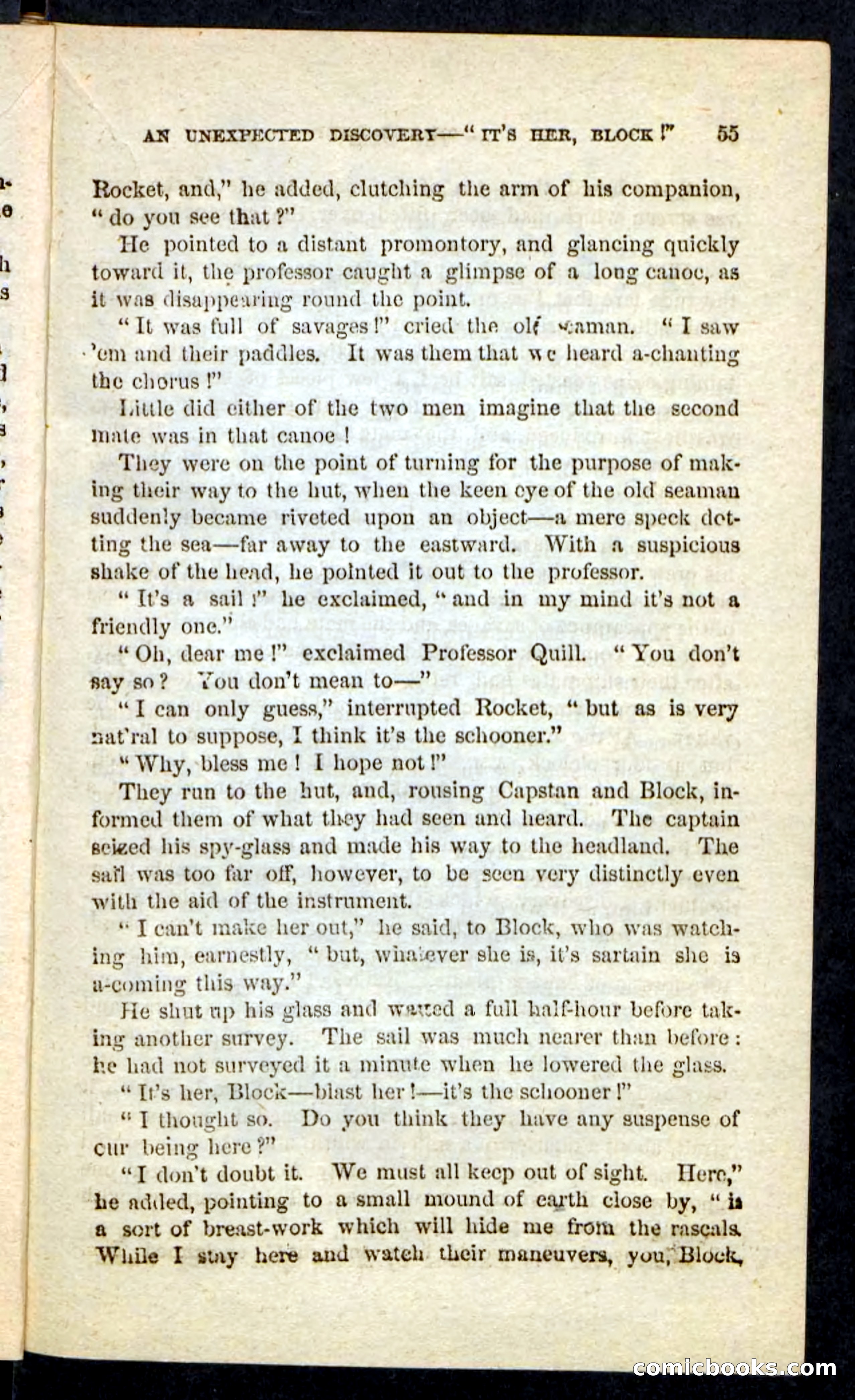 Beadle's Pocket Novels No. 226: On the Deep — page 51 of 100