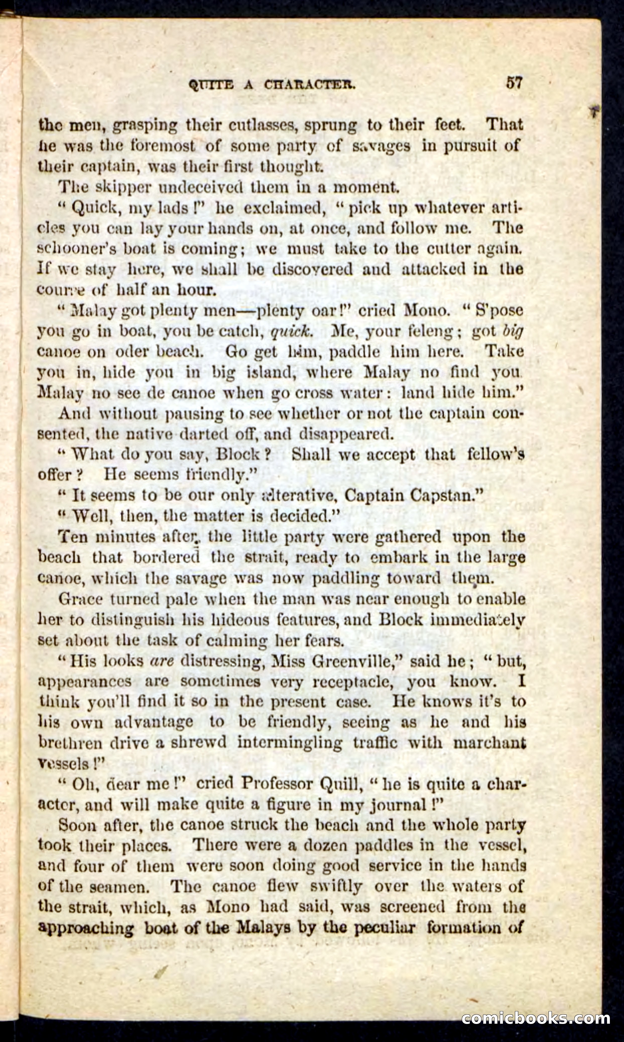 Beadle's Pocket Novels No. 226: On the Deep — page 53 of 100