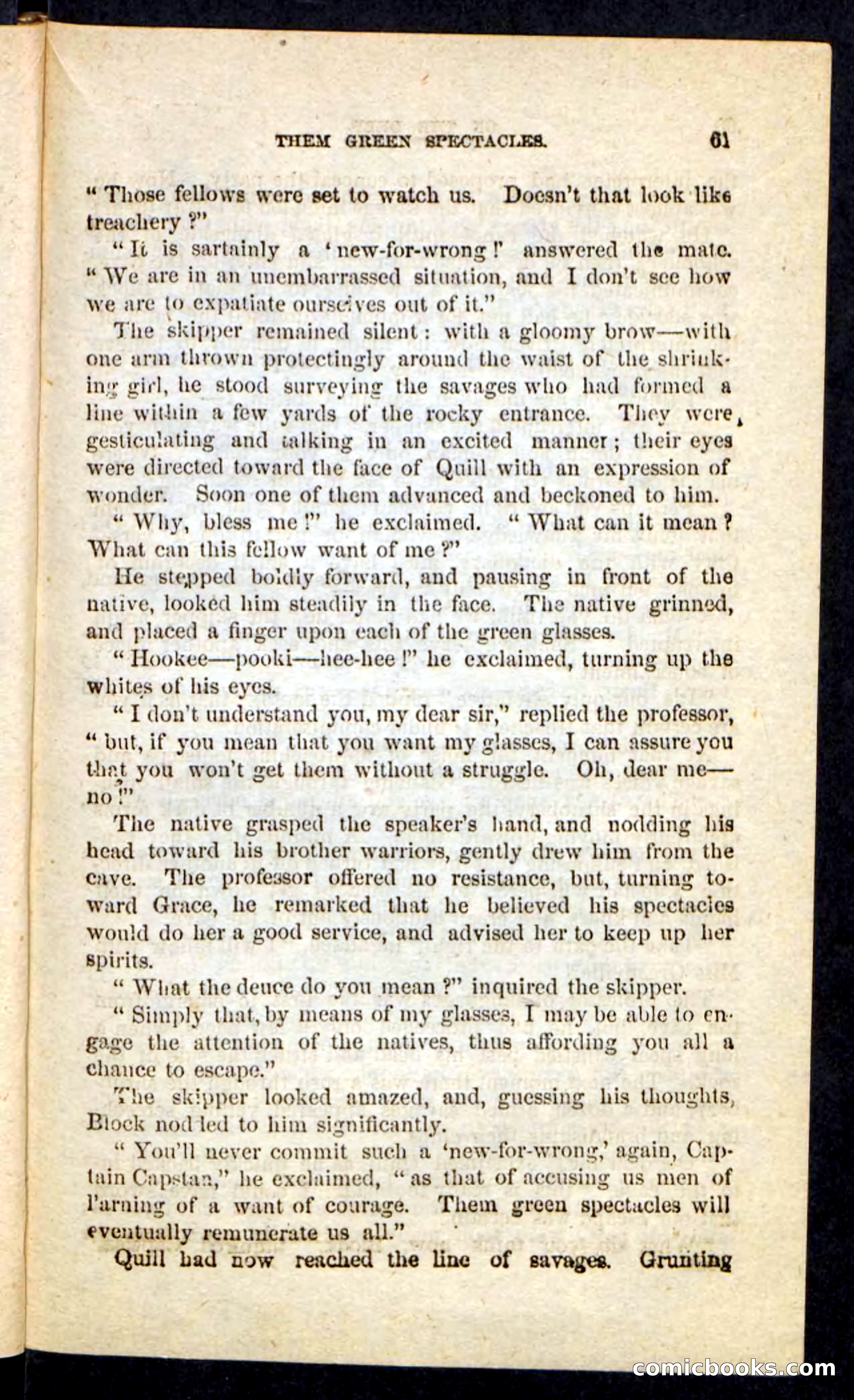 Beadle's Pocket Novels No. 226: On the Deep — page 57 of 100