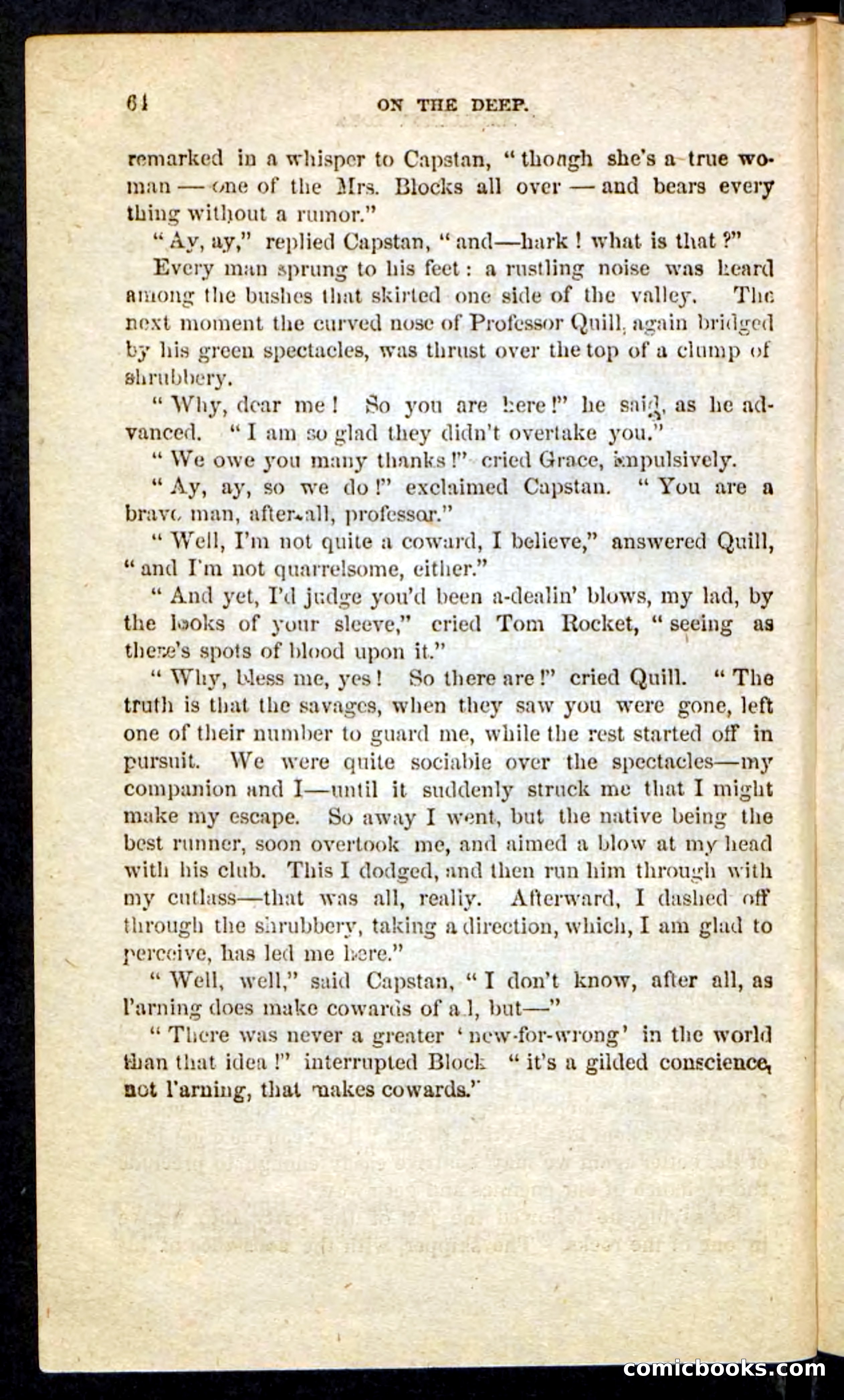 Beadle's Pocket Novels No. 226: On the Deep — page 60 of 100