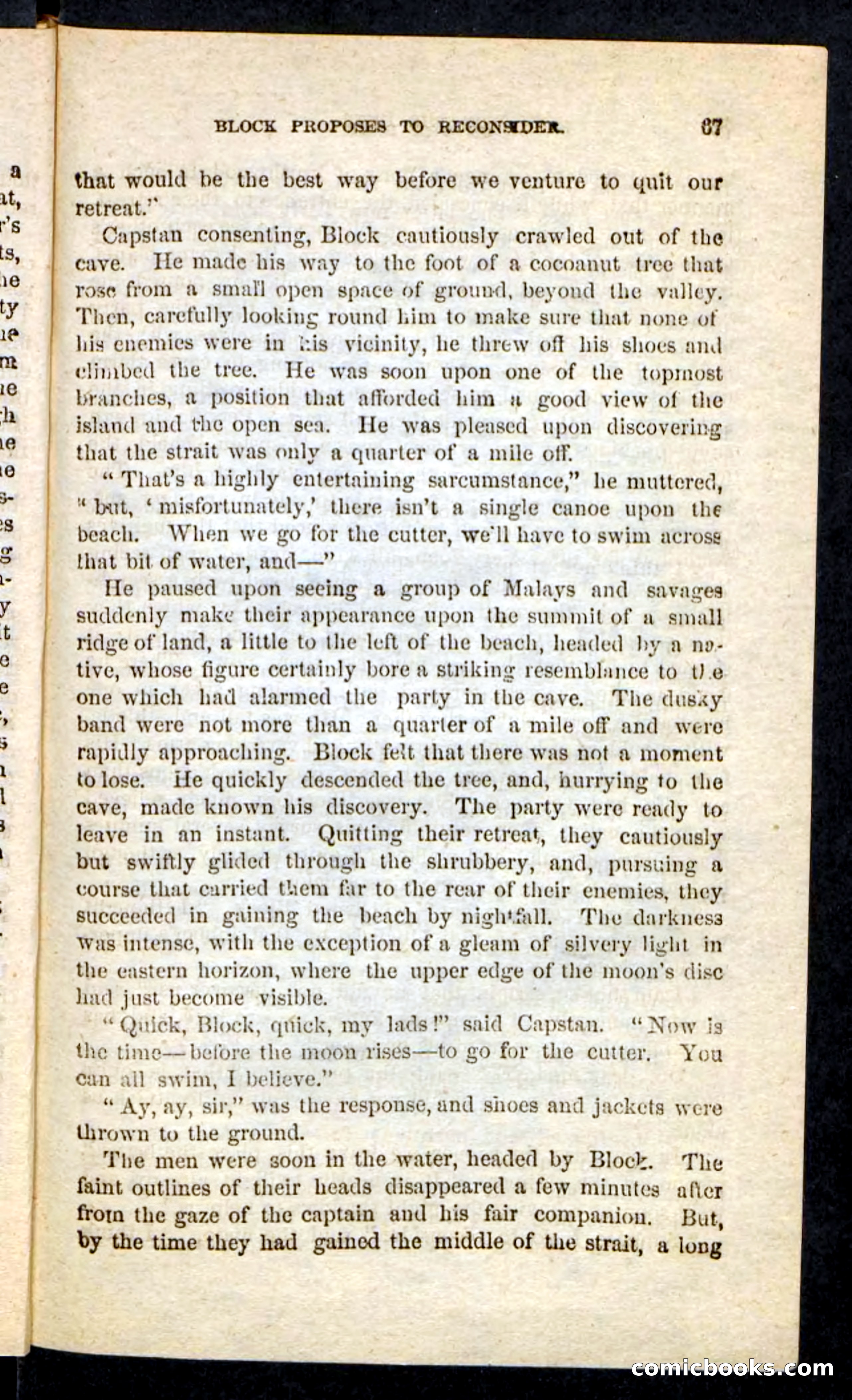Beadle's Pocket Novels No. 226: On the Deep — page 63 of 100