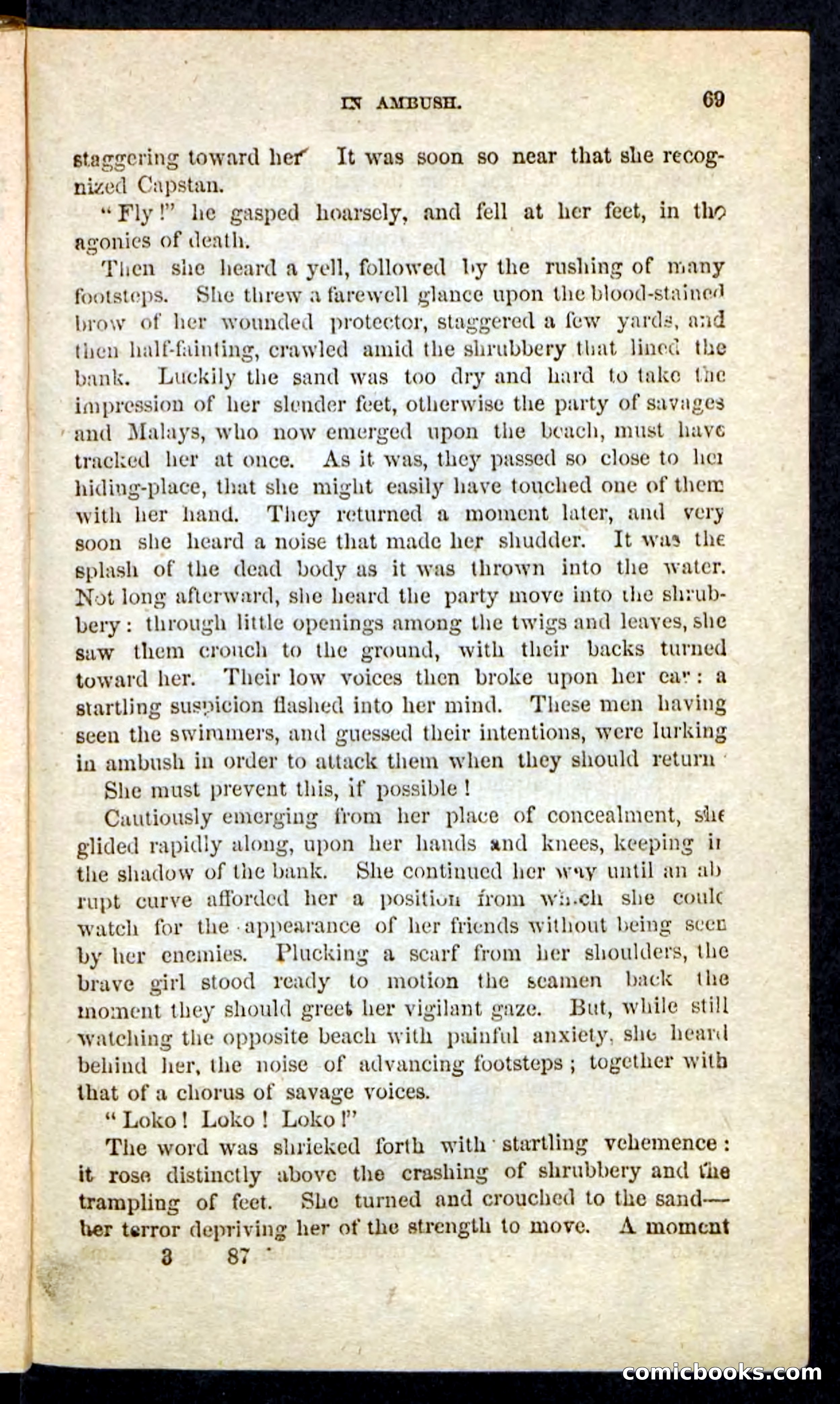 Beadle's Pocket Novels No. 226: On the Deep — page 65 of 100