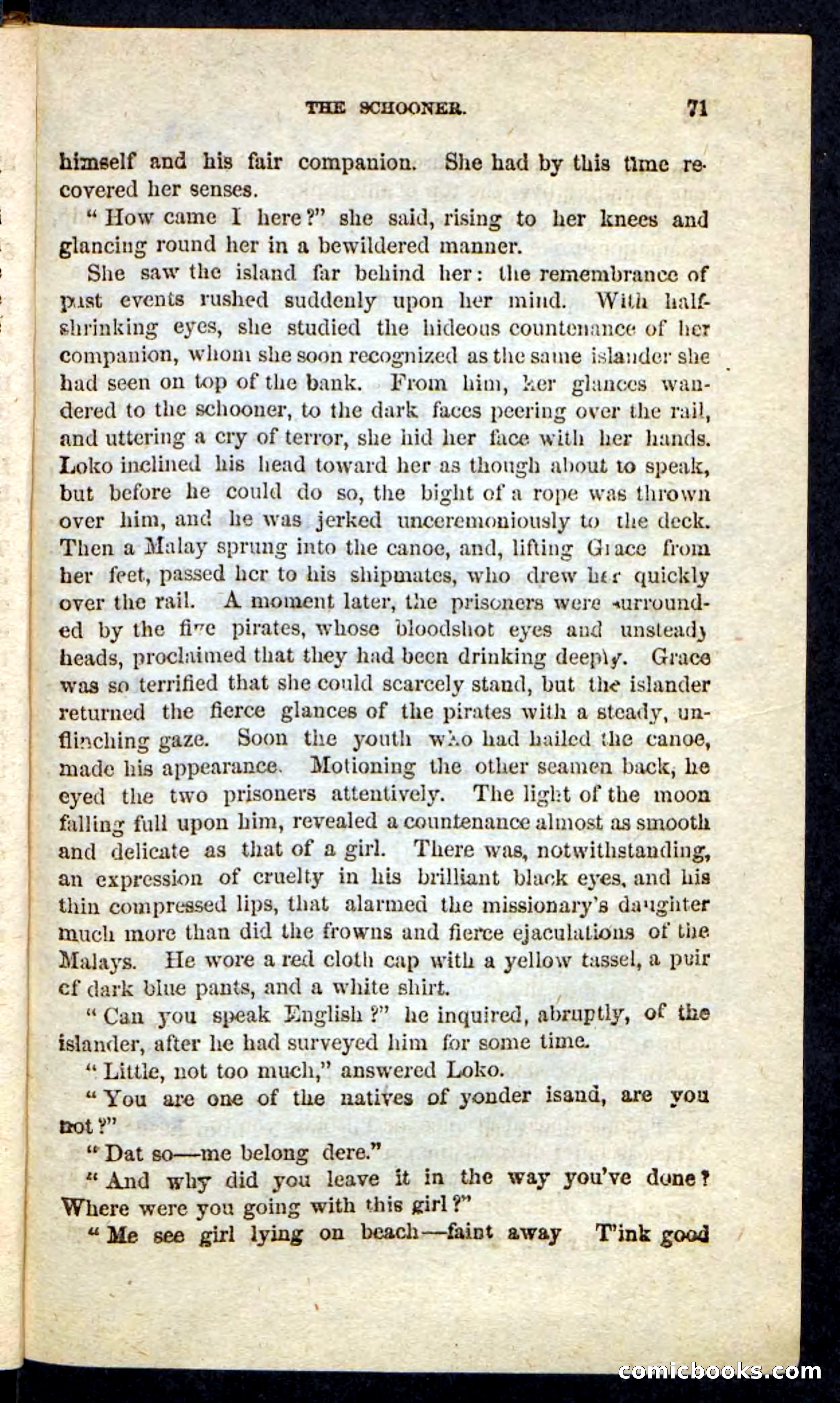 Beadle's Pocket Novels No. 226: On the Deep — page 67 of 100
