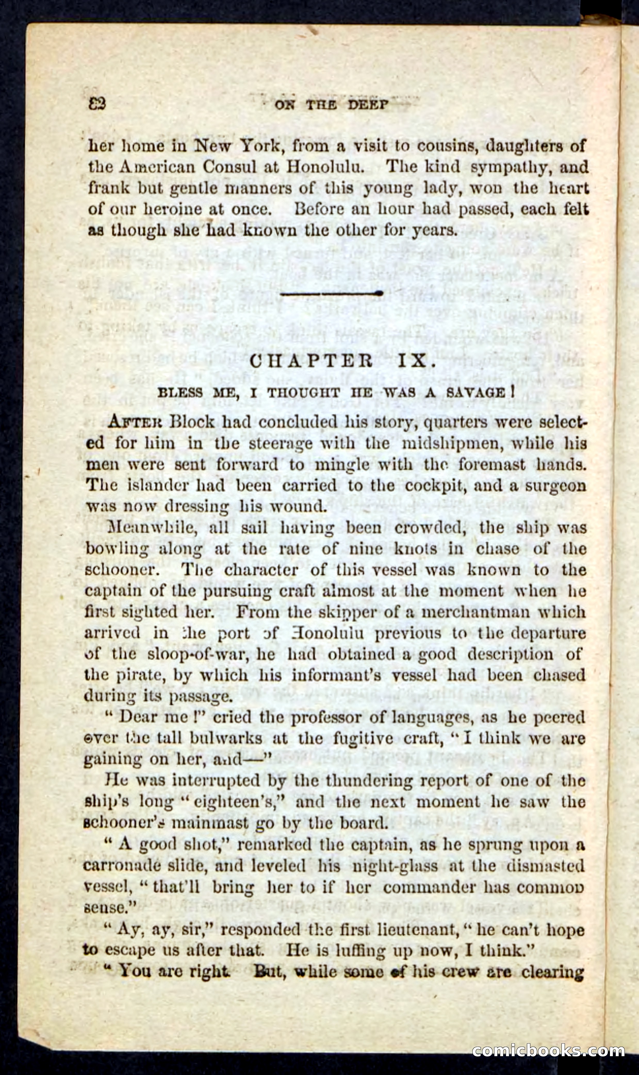 Beadle's Pocket Novels No. 226: On the Deep — page 78 of 100