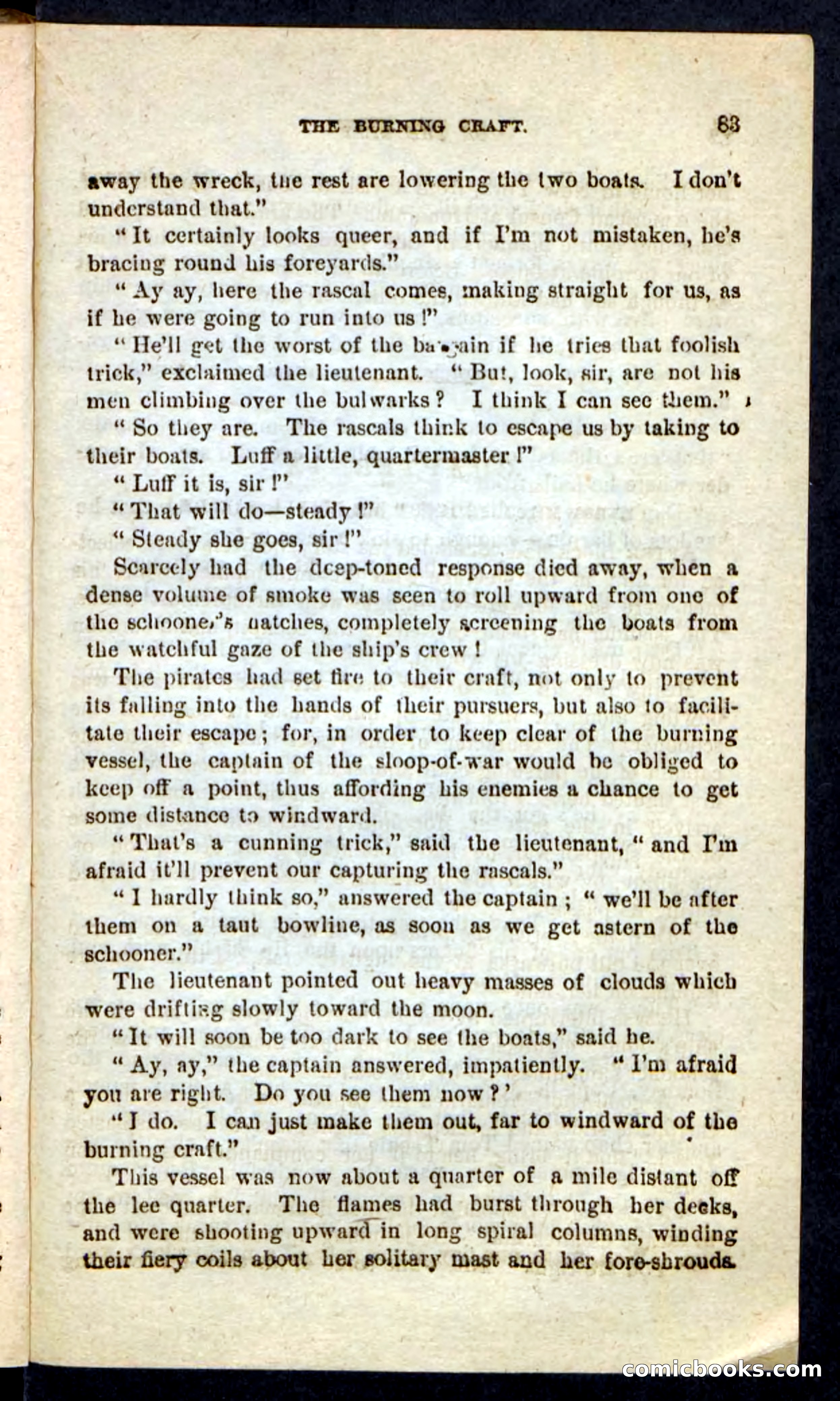 Beadle's Pocket Novels No. 226: On the Deep — page 79 of 100