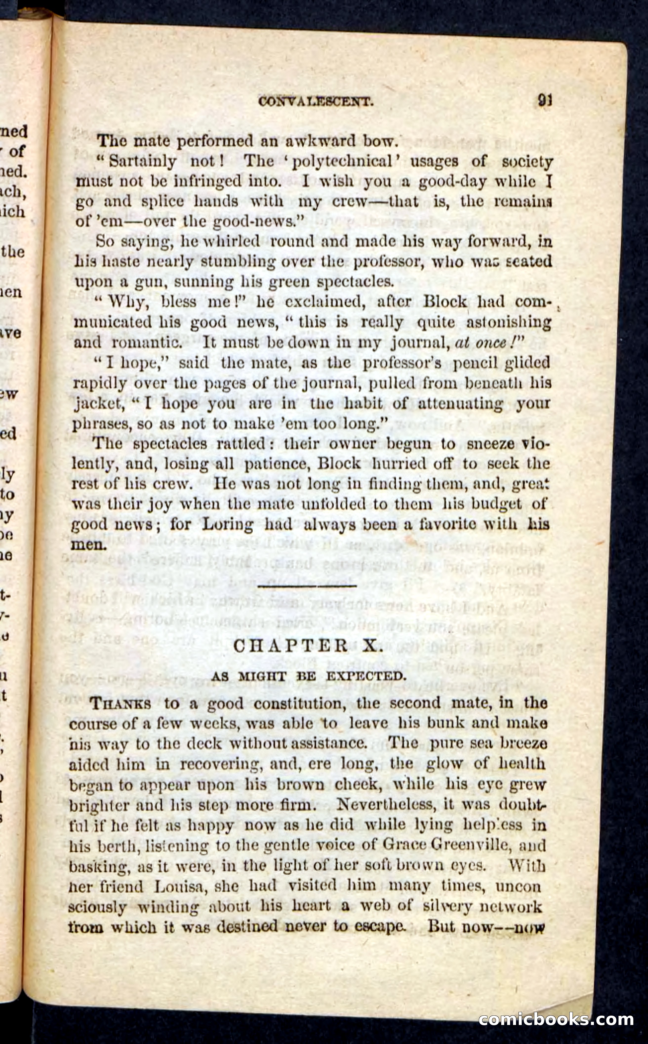Beadle's Pocket Novels No. 226: On the Deep — page 87 of 100