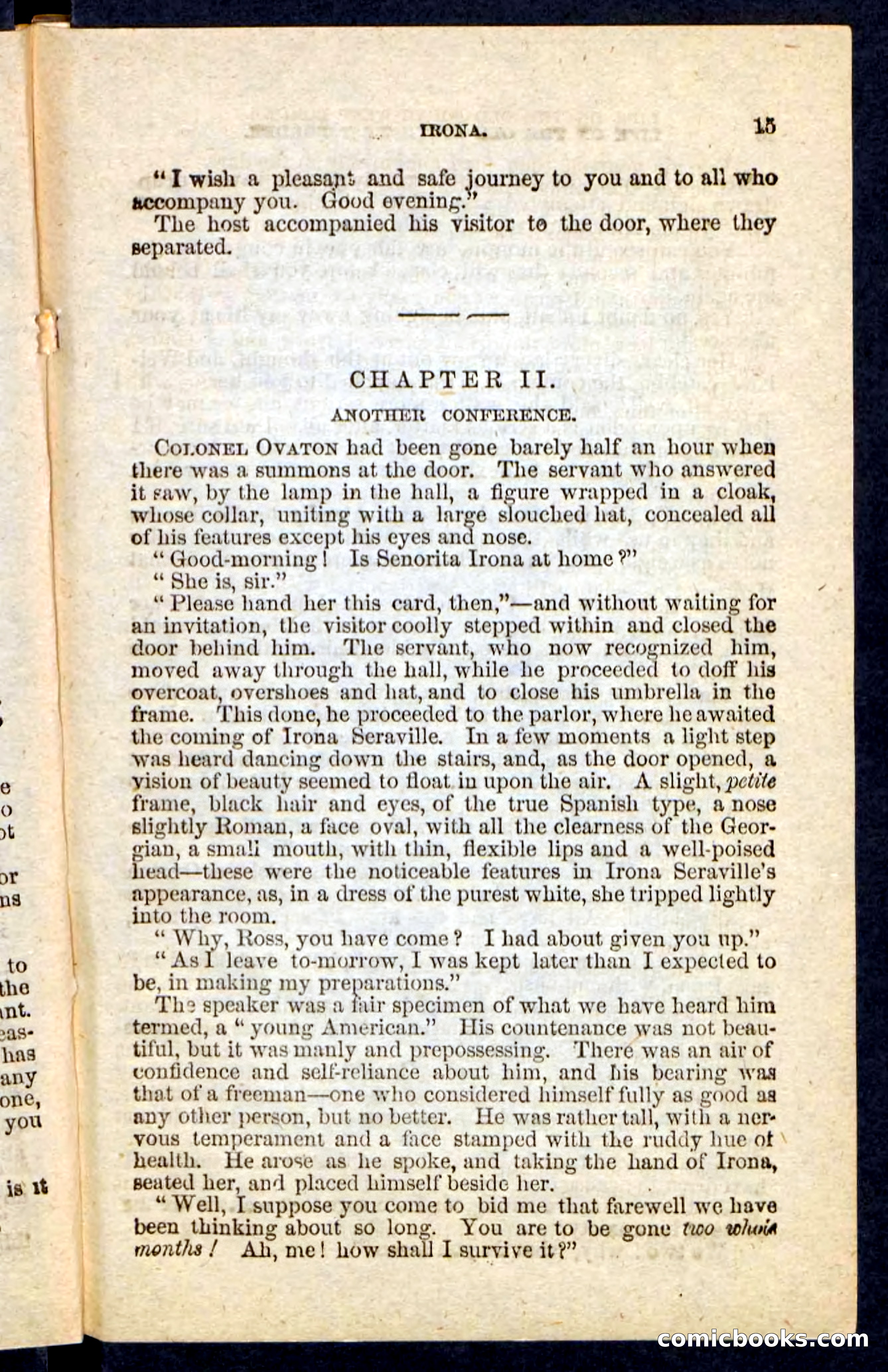 Beadle's Pocket Novels No. 227: Irona — page 11 of 100