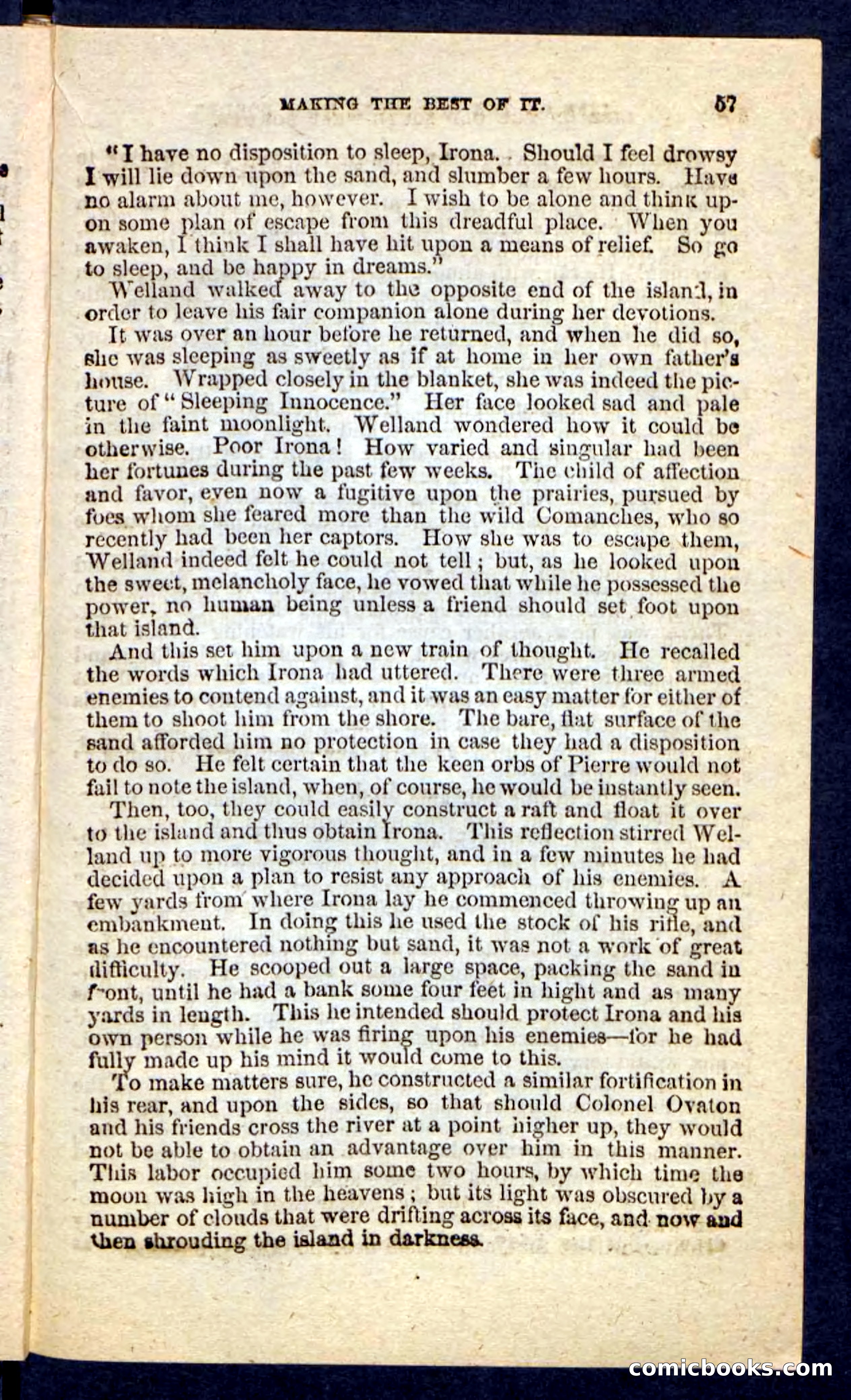 Beadle's Pocket Novels No. 227: Irona — page 53 of 100
