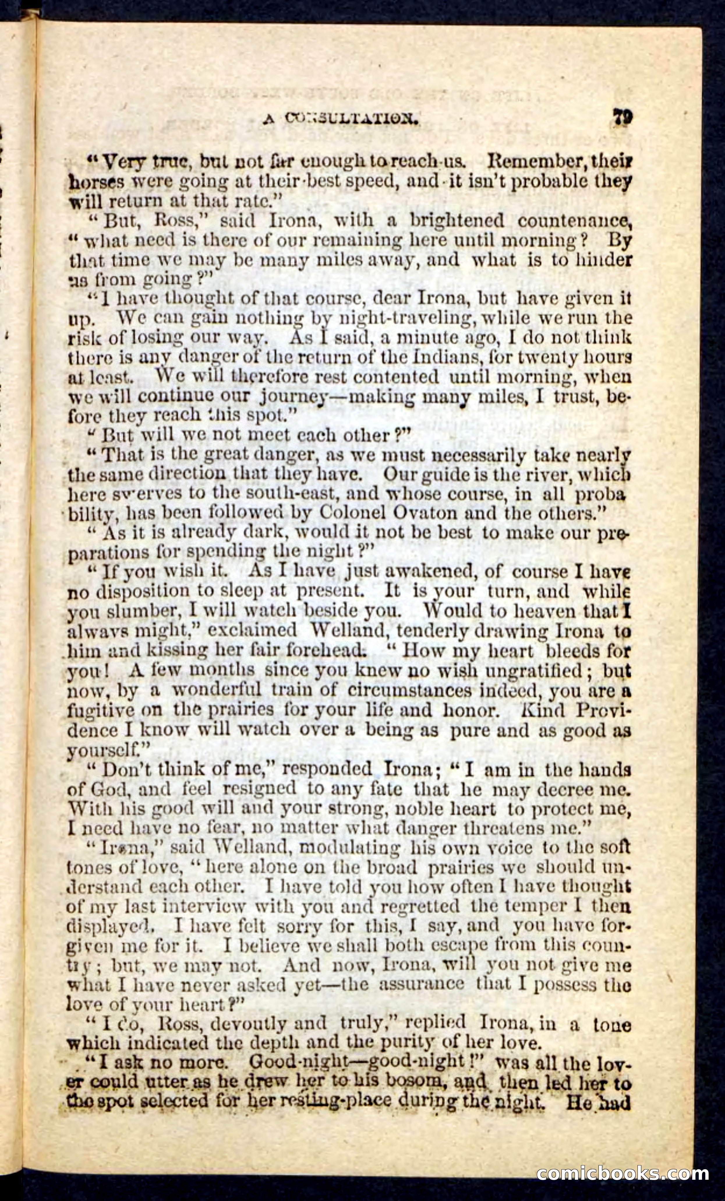 Beadle's Pocket Novels No. 227: Irona — page 75 of 100