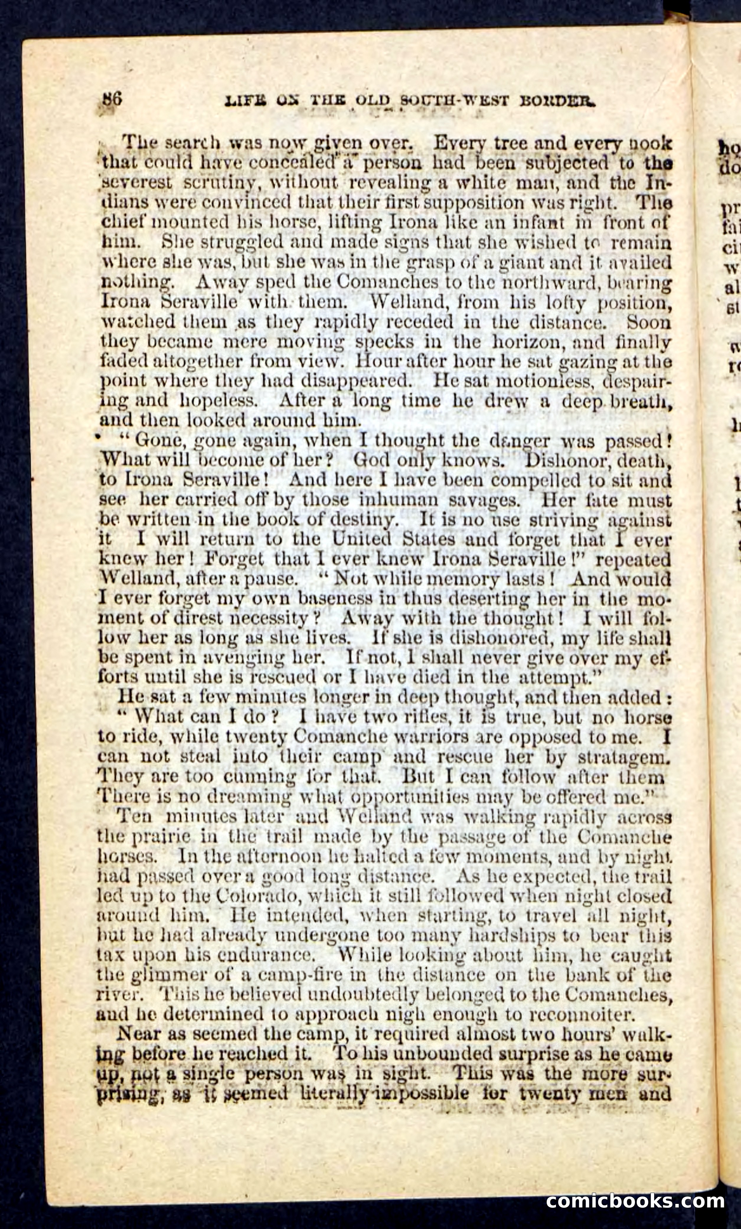 Beadle's Pocket Novels No. 227: Irona — page 82 of 100