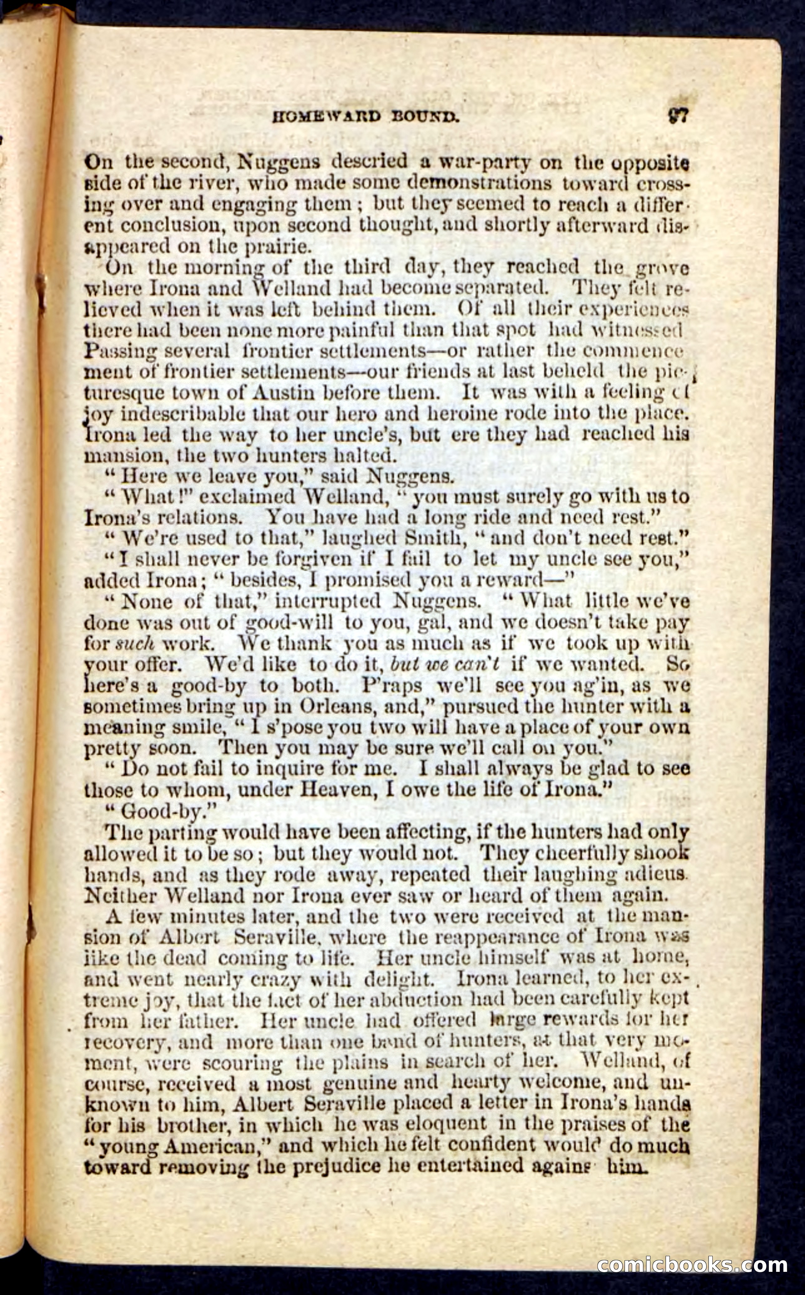 Beadle's Pocket Novels No. 227: Irona — page 93 of 100