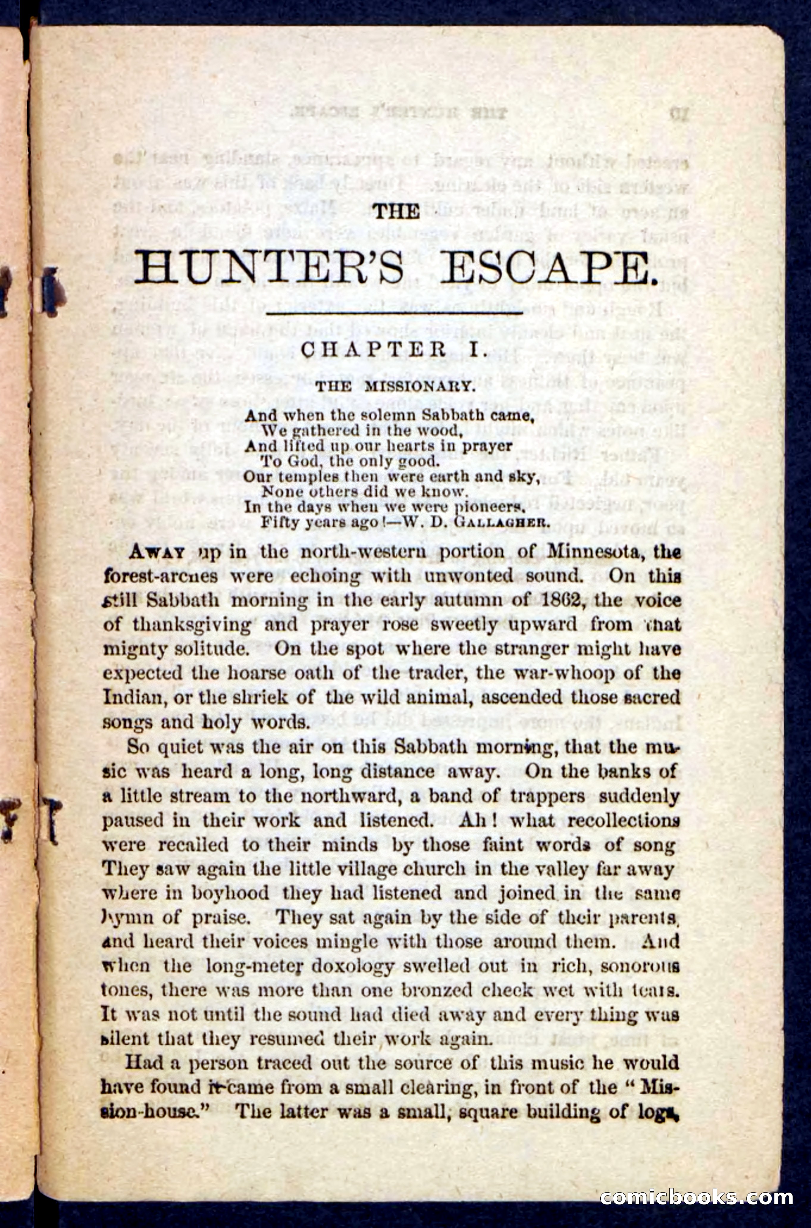Beadle's Pocket Novels No. 229: The Hunter's Escape — page 5 of 100