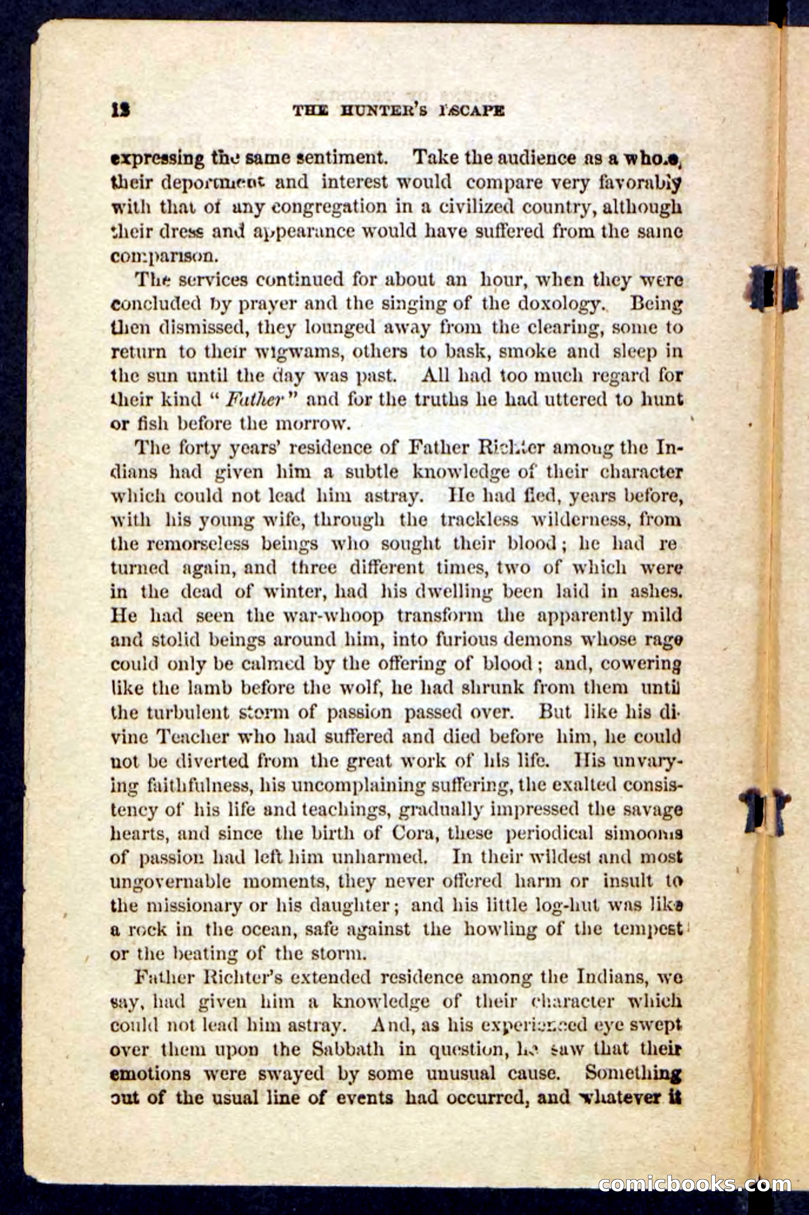 Beadle's Pocket Novels No. 229: The Hunter's Escape — page 8 of 100