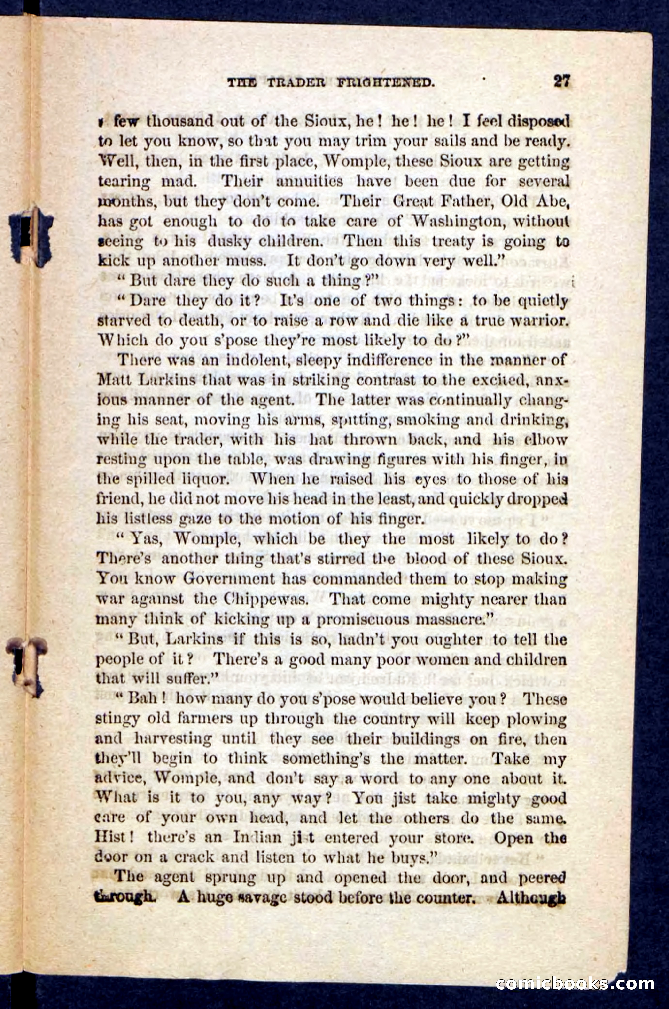 Beadle's Pocket Novels No. 229: The Hunter's Escape — page 23 of 100