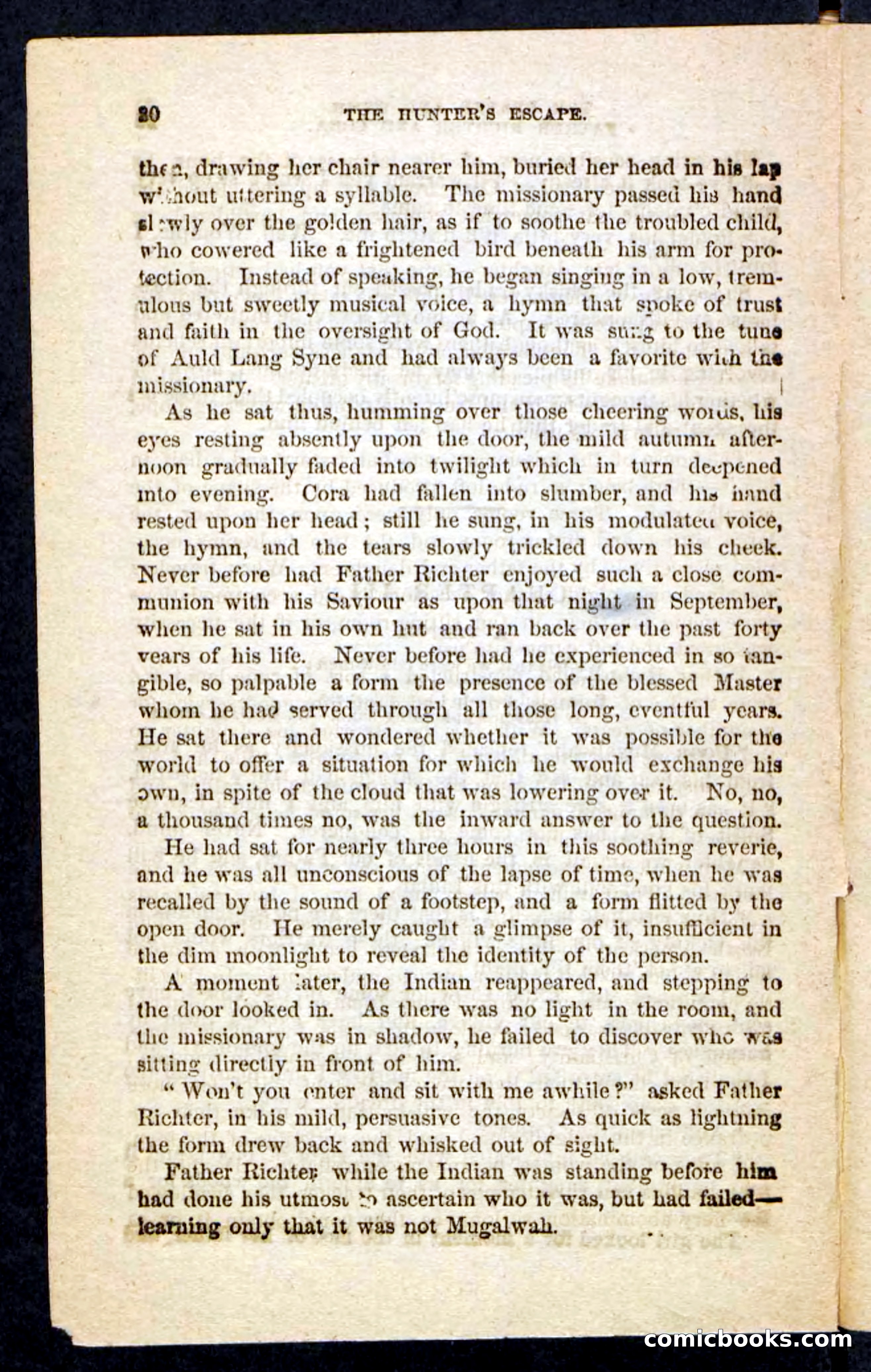 Beadle's Pocket Novels No. 229: The Hunter's Escape — page 26 of 100