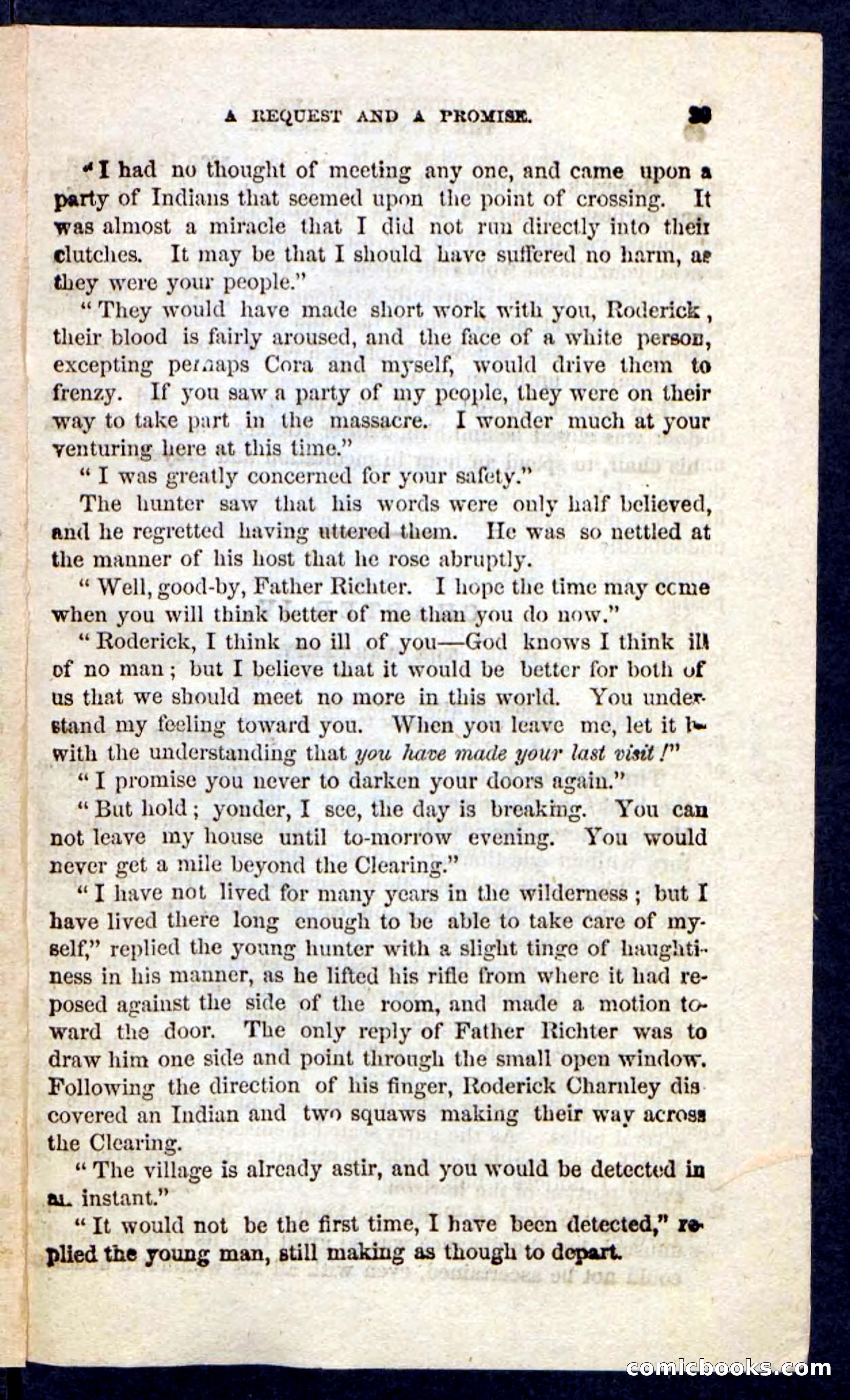 Beadle's Pocket Novels No. 229: The Hunter's Escape — page 35 of 100