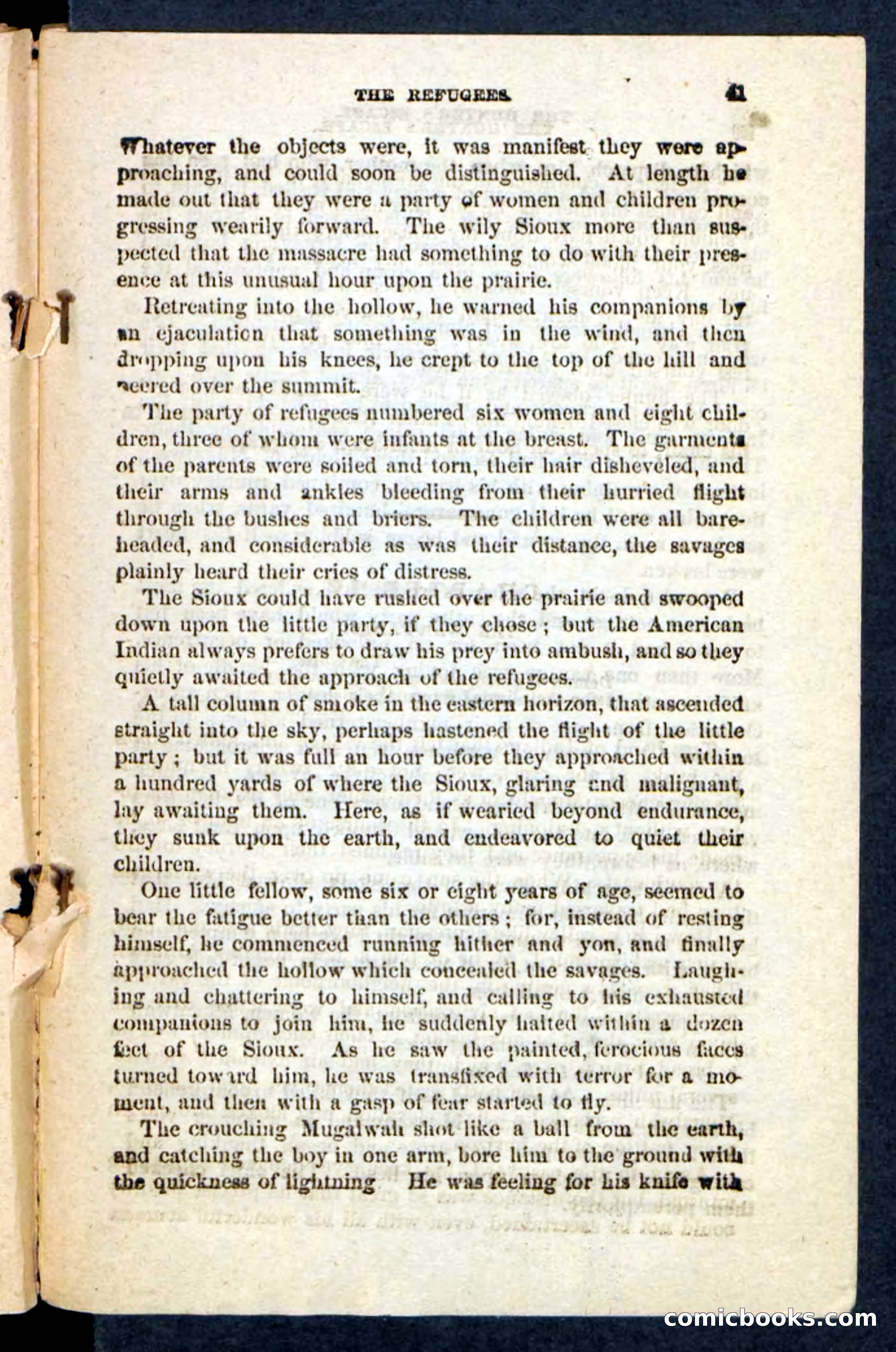 Beadle's Pocket Novels No. 229: The Hunter's Escape — page 37 of 100