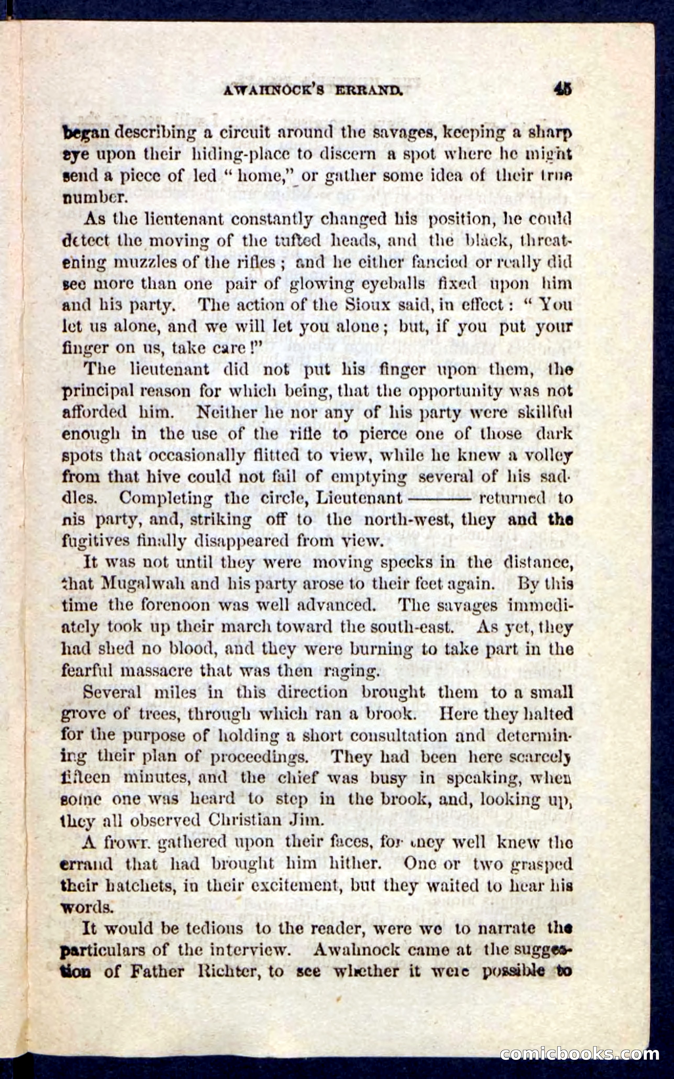 Beadle's Pocket Novels No. 229: The Hunter's Escape — page 41 of 100
