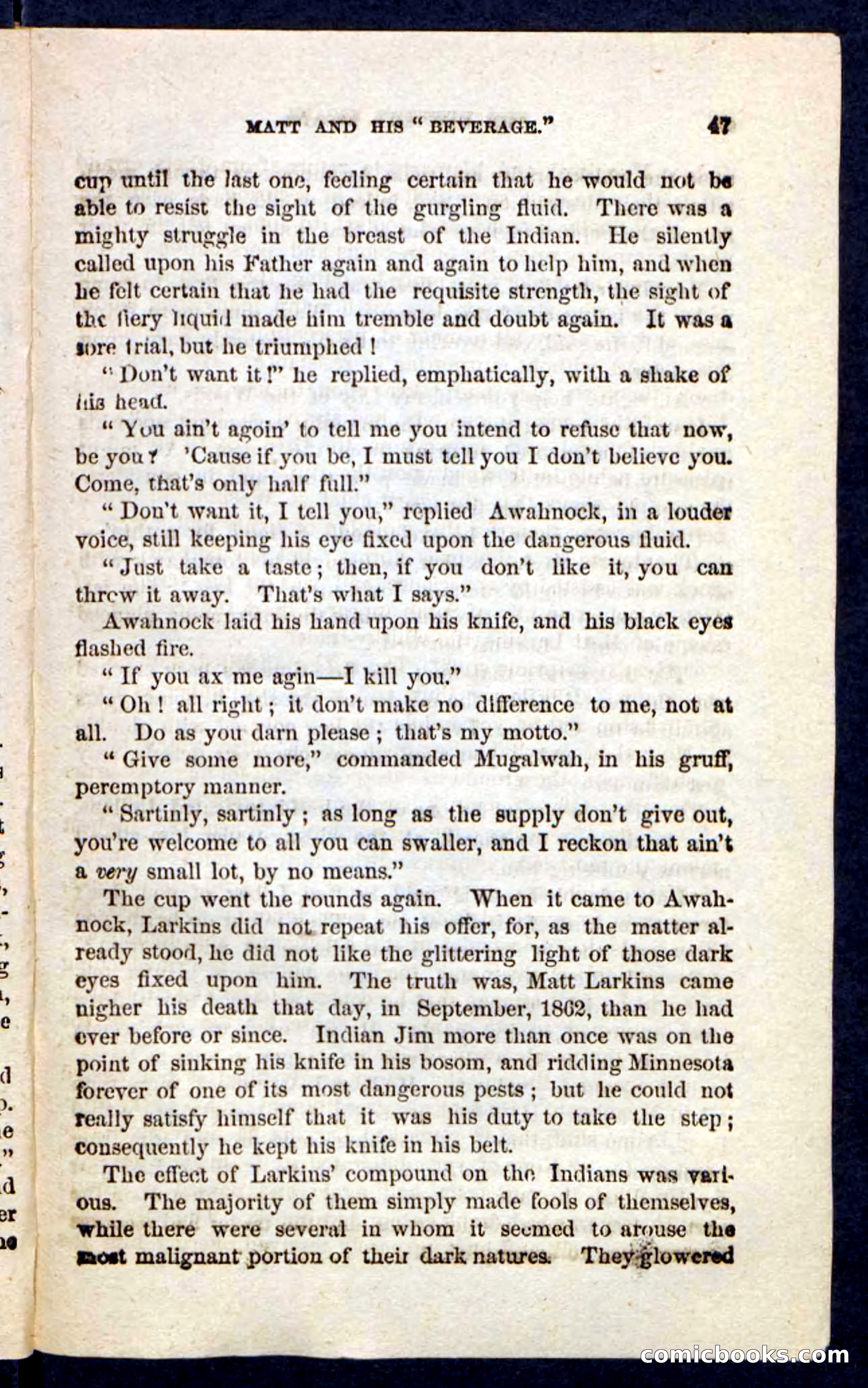 Beadle's Pocket Novels No. 229: The Hunter's Escape — page 43 of 100