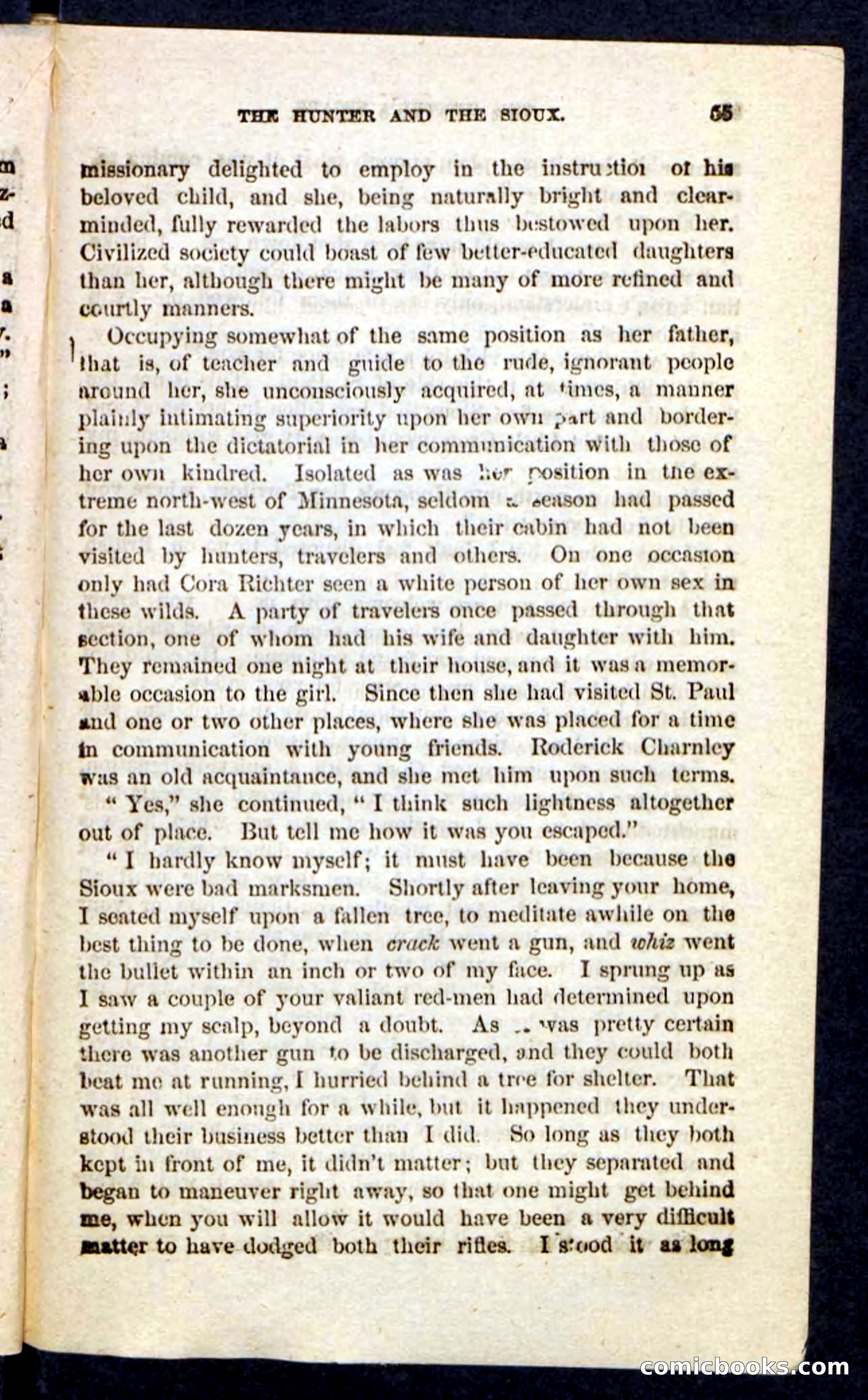 Beadle's Pocket Novels No. 229: The Hunter's Escape — page 51 of 100