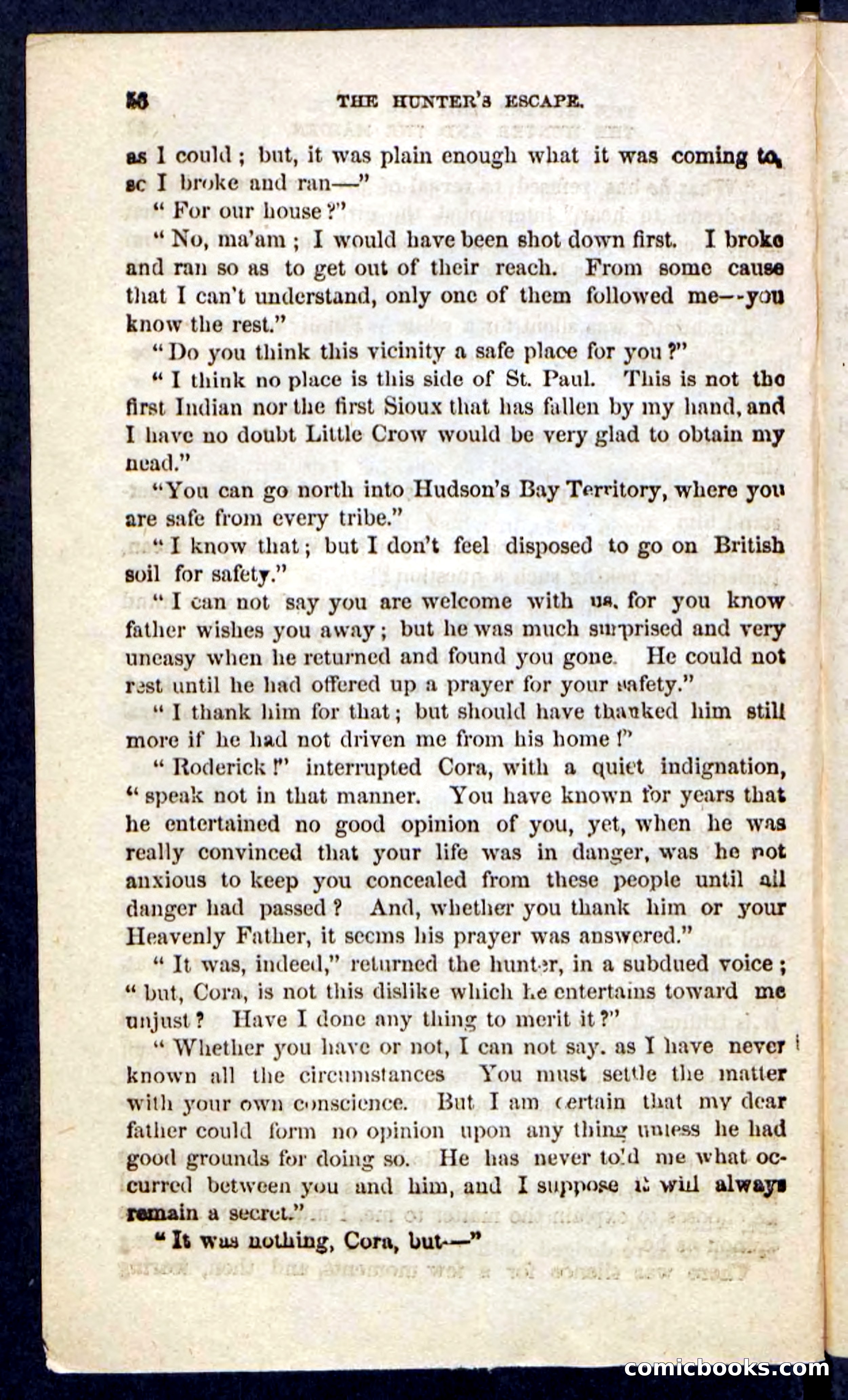 Beadle's Pocket Novels No. 229: The Hunter's Escape — page 52 of 100