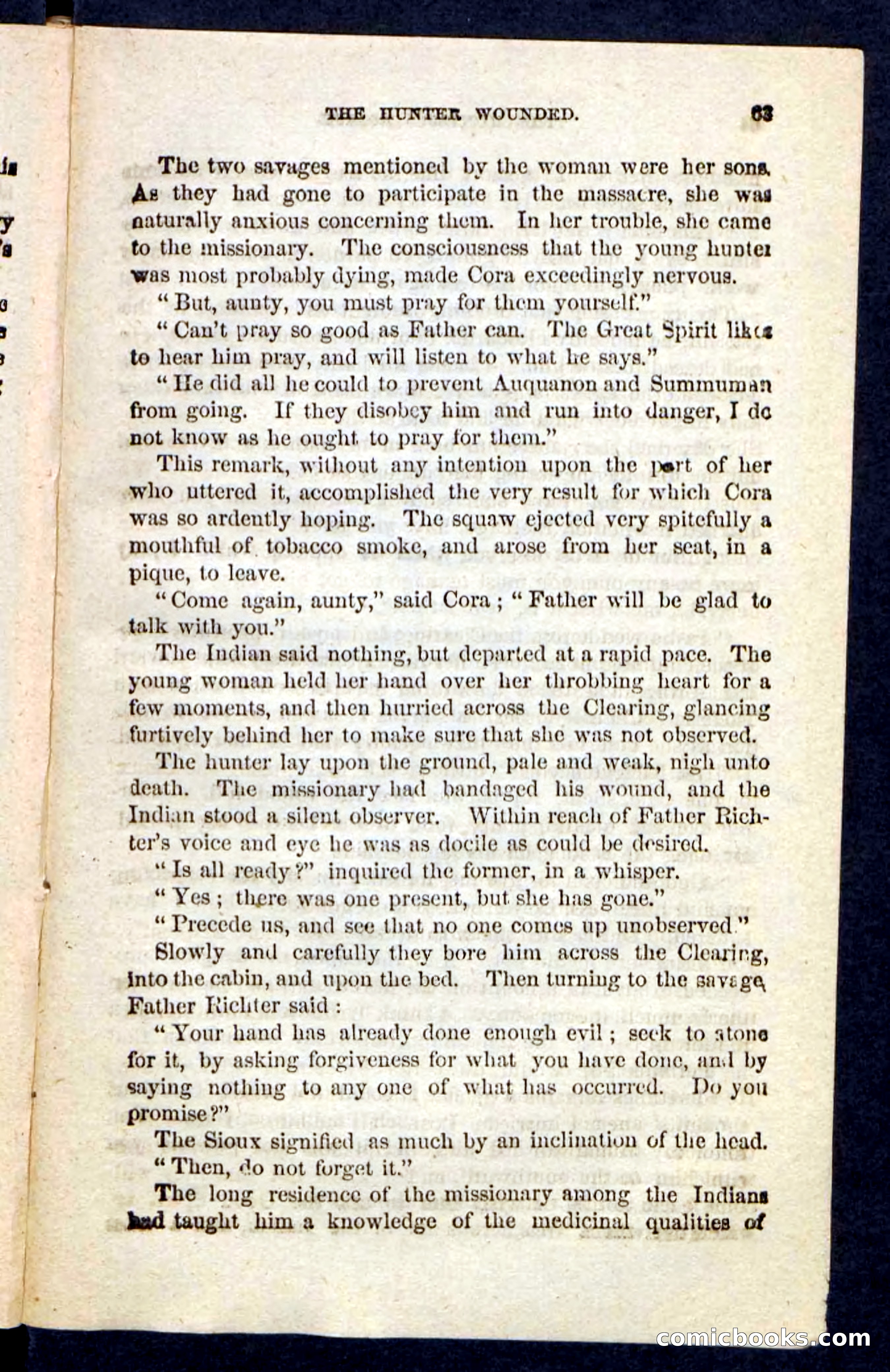 Beadle's Pocket Novels No. 229: The Hunter's Escape — page 59 of 100