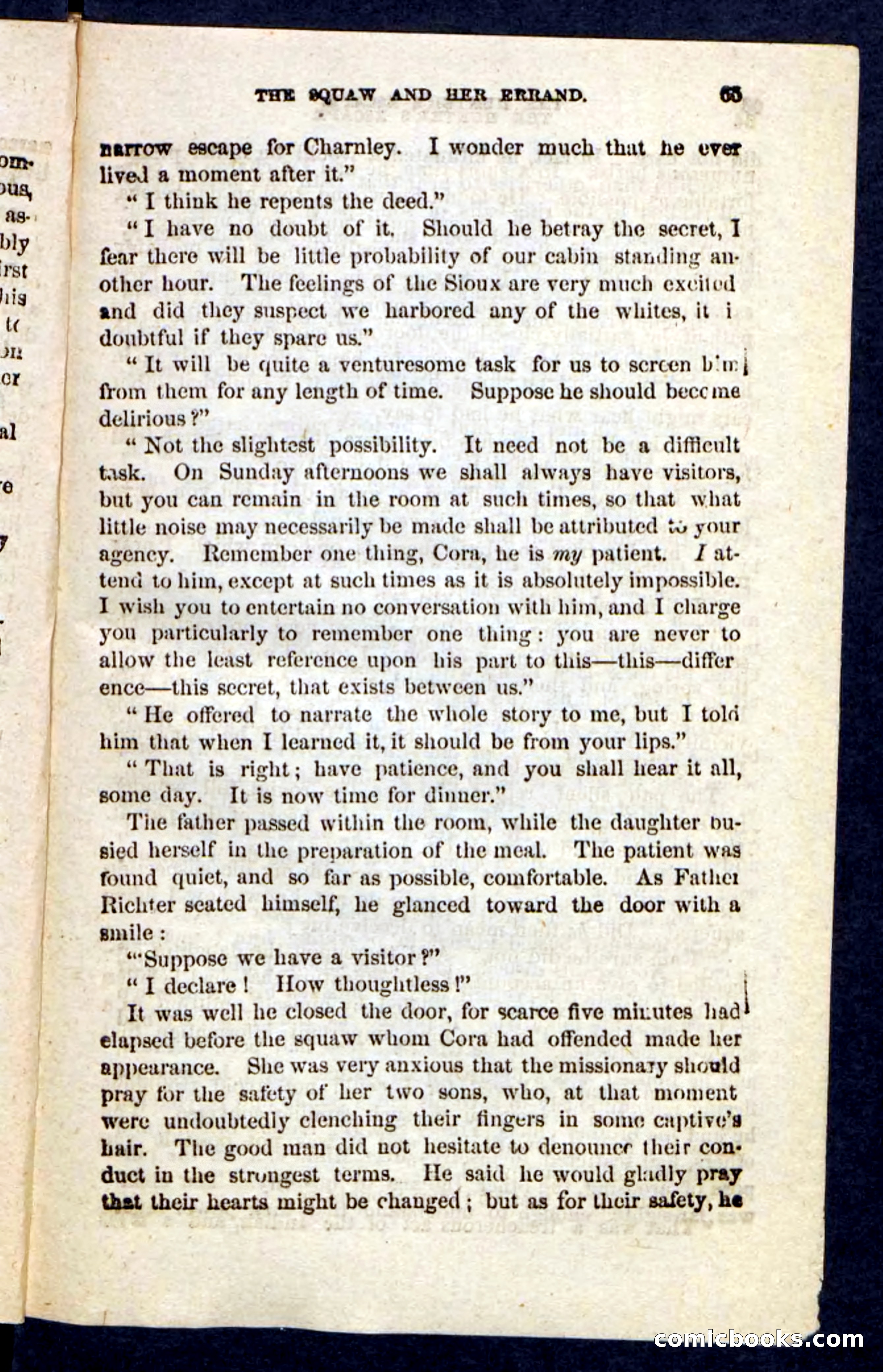 Beadle's Pocket Novels No. 229: The Hunter's Escape — page 61 of 100