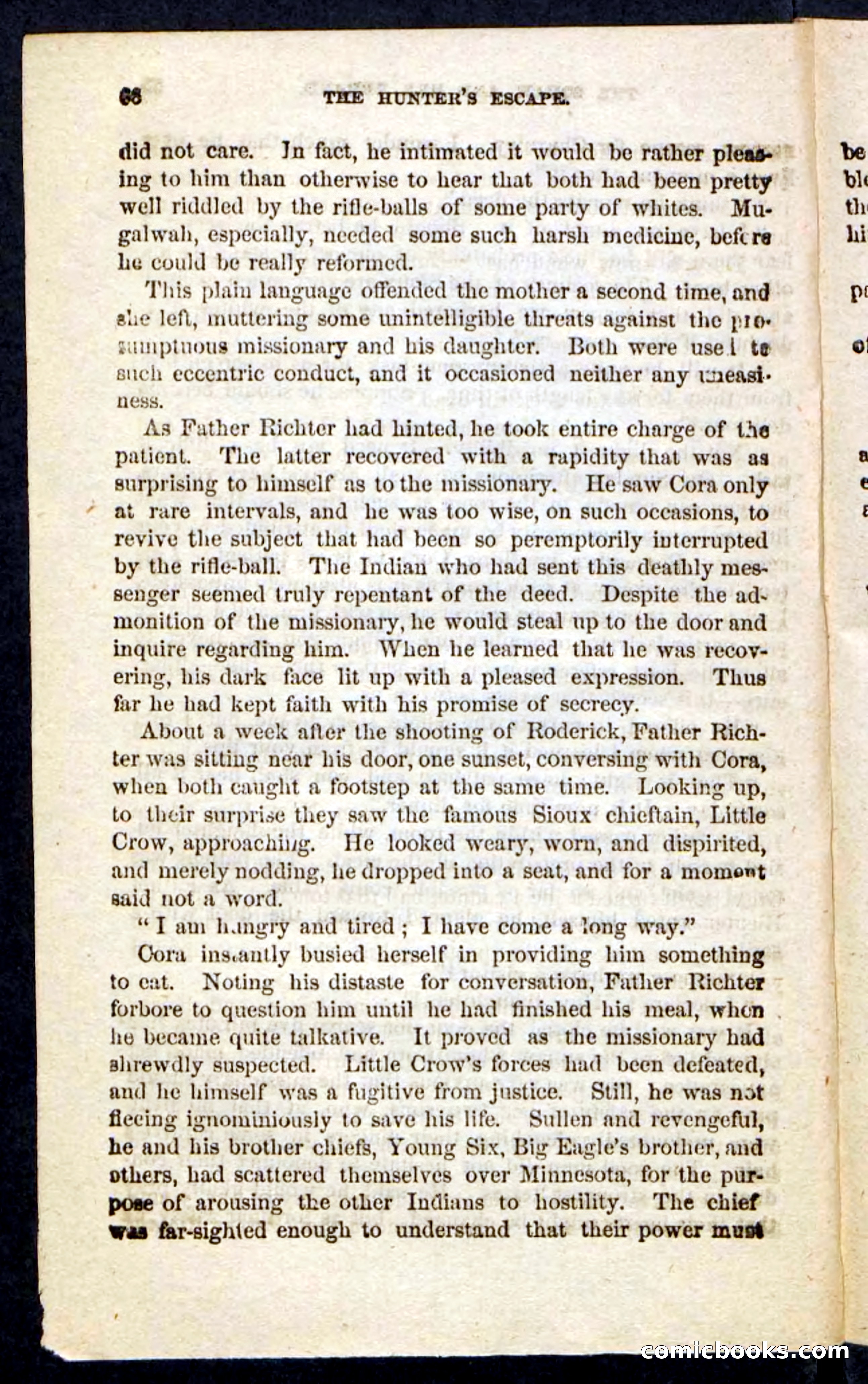 Beadle's Pocket Novels No. 229: The Hunter's Escape — page 62 of 100