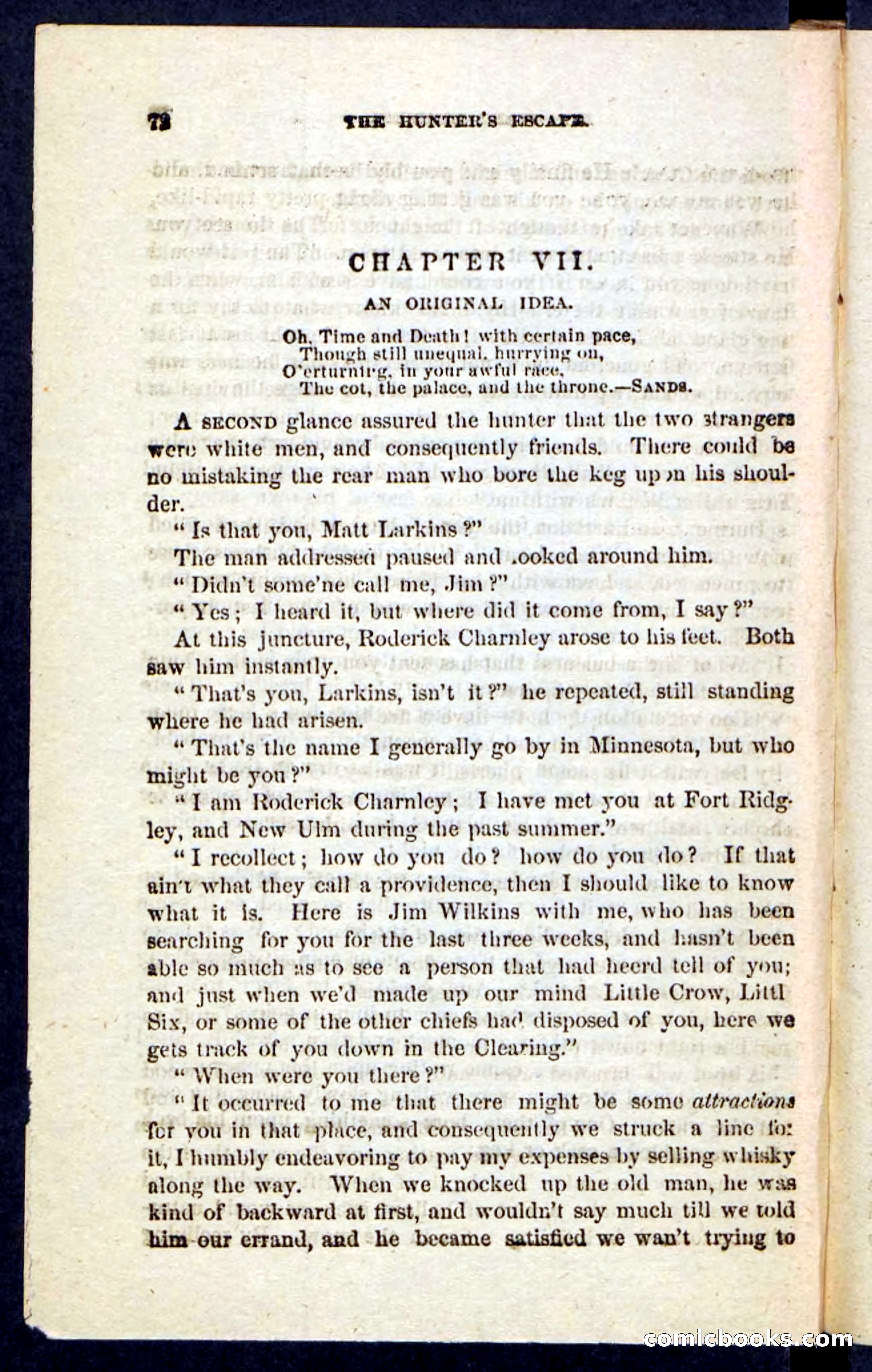 Beadle's Pocket Novels No. 229: The Hunter's Escape — page 68 of 100