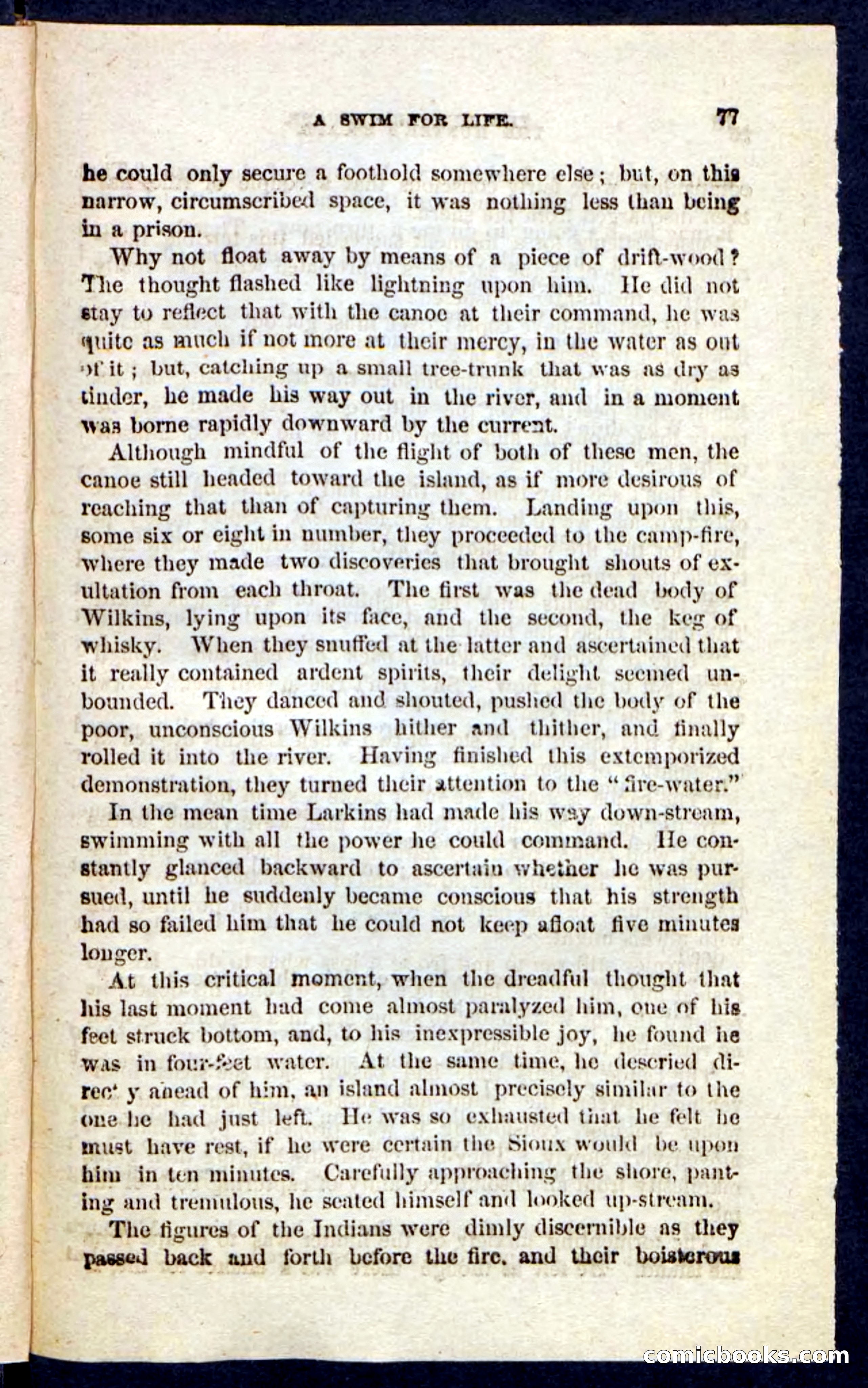 Beadle's Pocket Novels No. 229: The Hunter's Escape — page 73 of 100