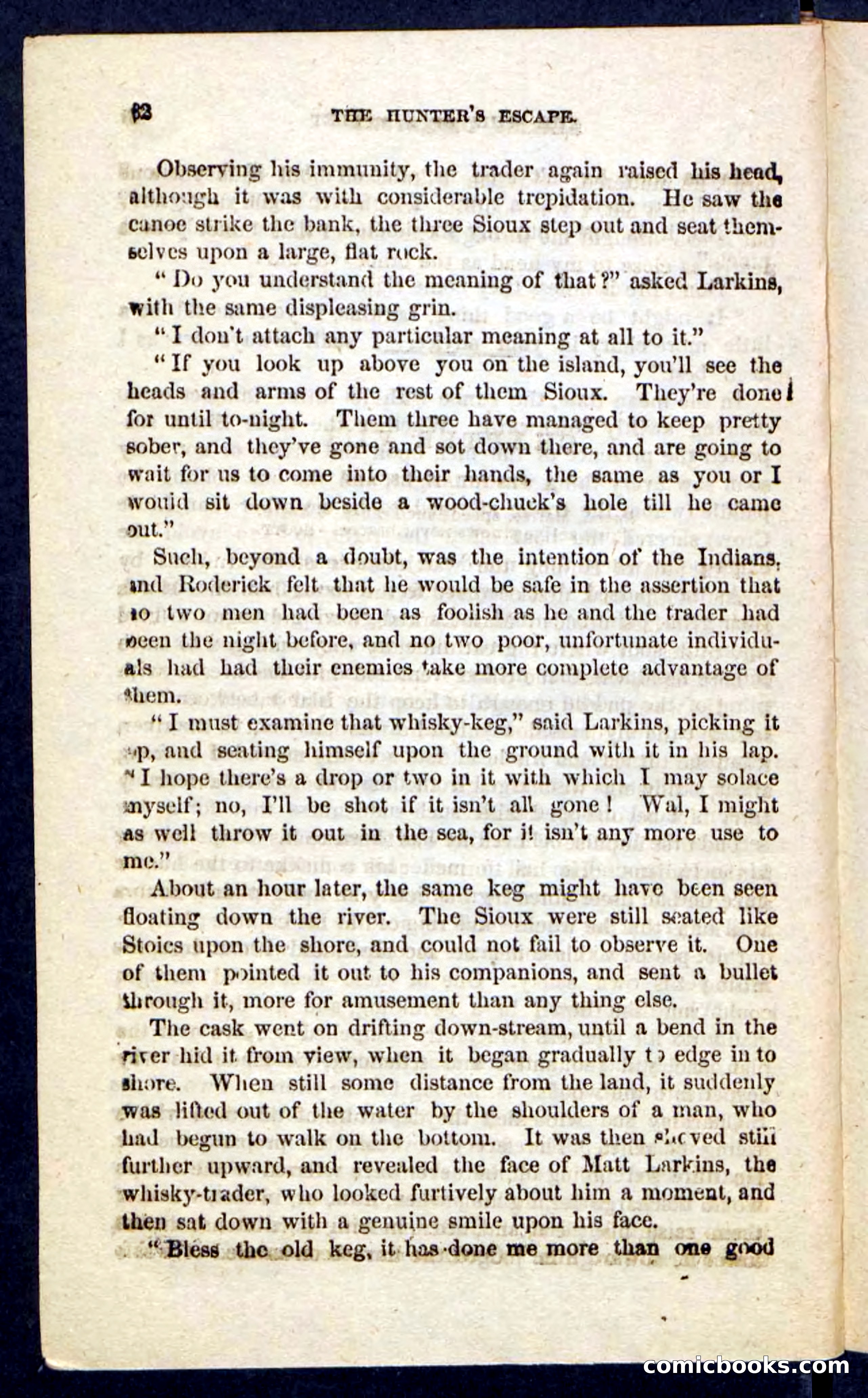 Beadle's Pocket Novels No. 229: The Hunter's Escape — page 78 of 100