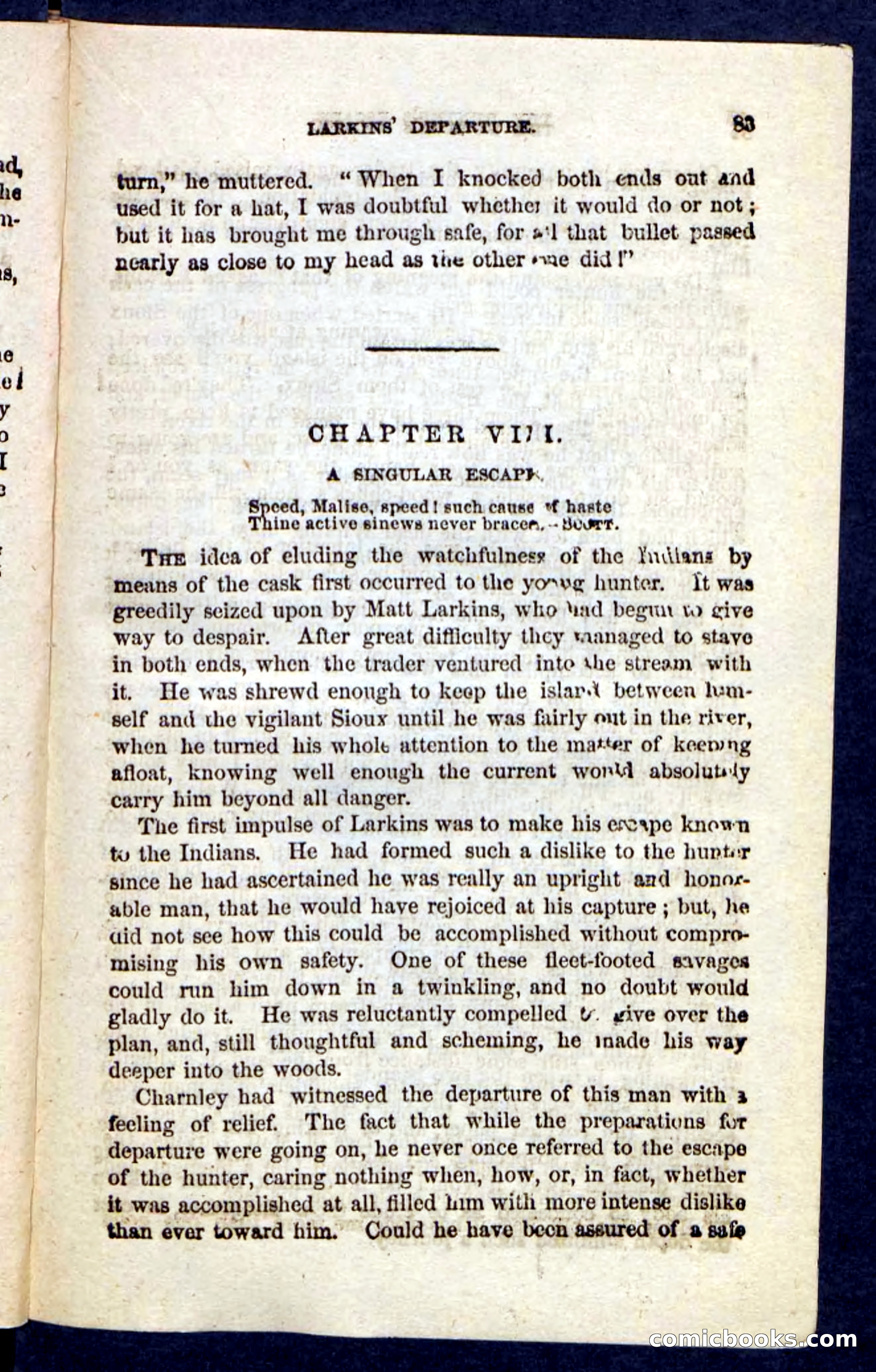 Beadle's Pocket Novels No. 229: The Hunter's Escape — page 79 of 100