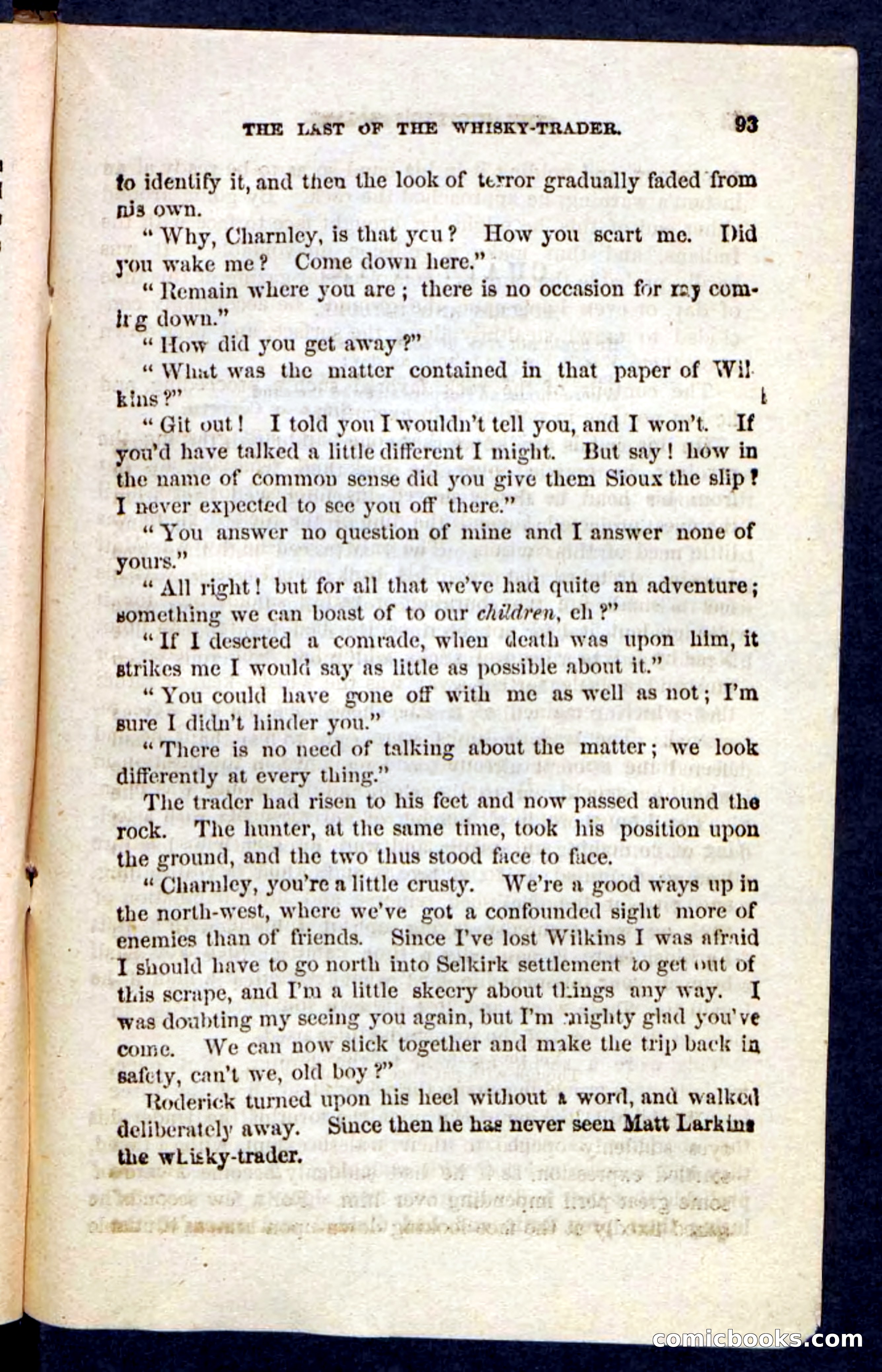Beadle's Pocket Novels No. 229: The Hunter's Escape — page 89 of 100