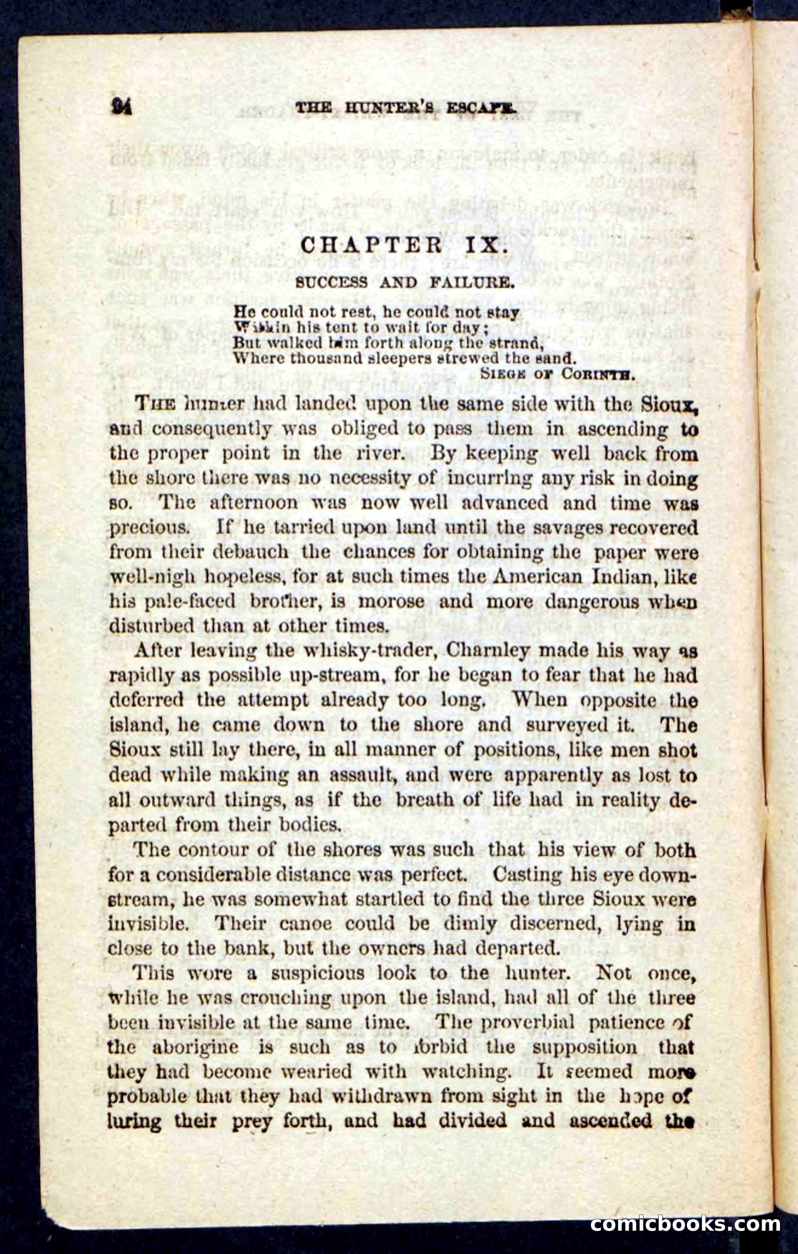 Beadle's Pocket Novels No. 229: The Hunter's Escape — page 90 of 100