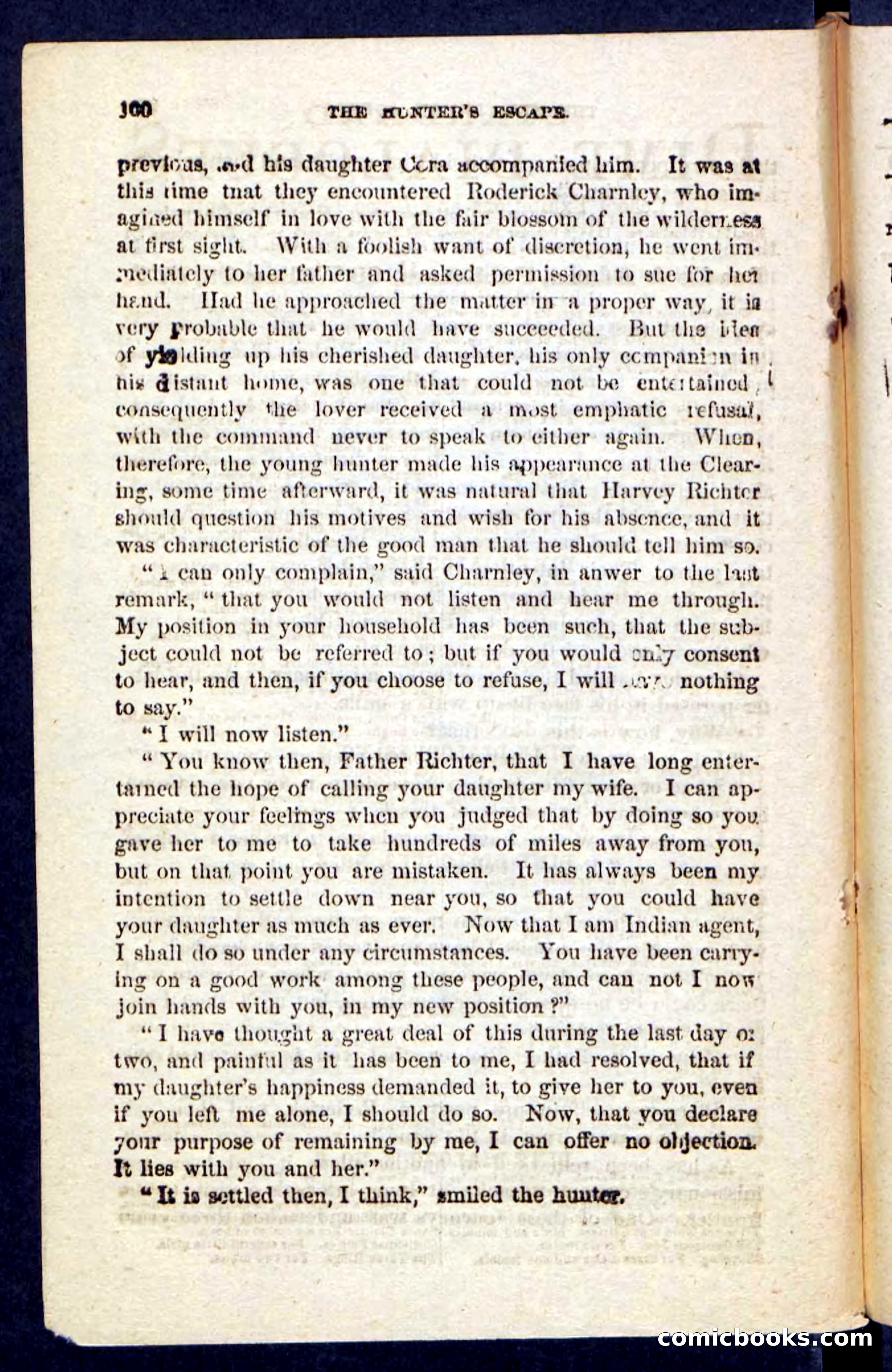 Beadle's Pocket Novels No. 229: The Hunter's Escape — page 96 of 100