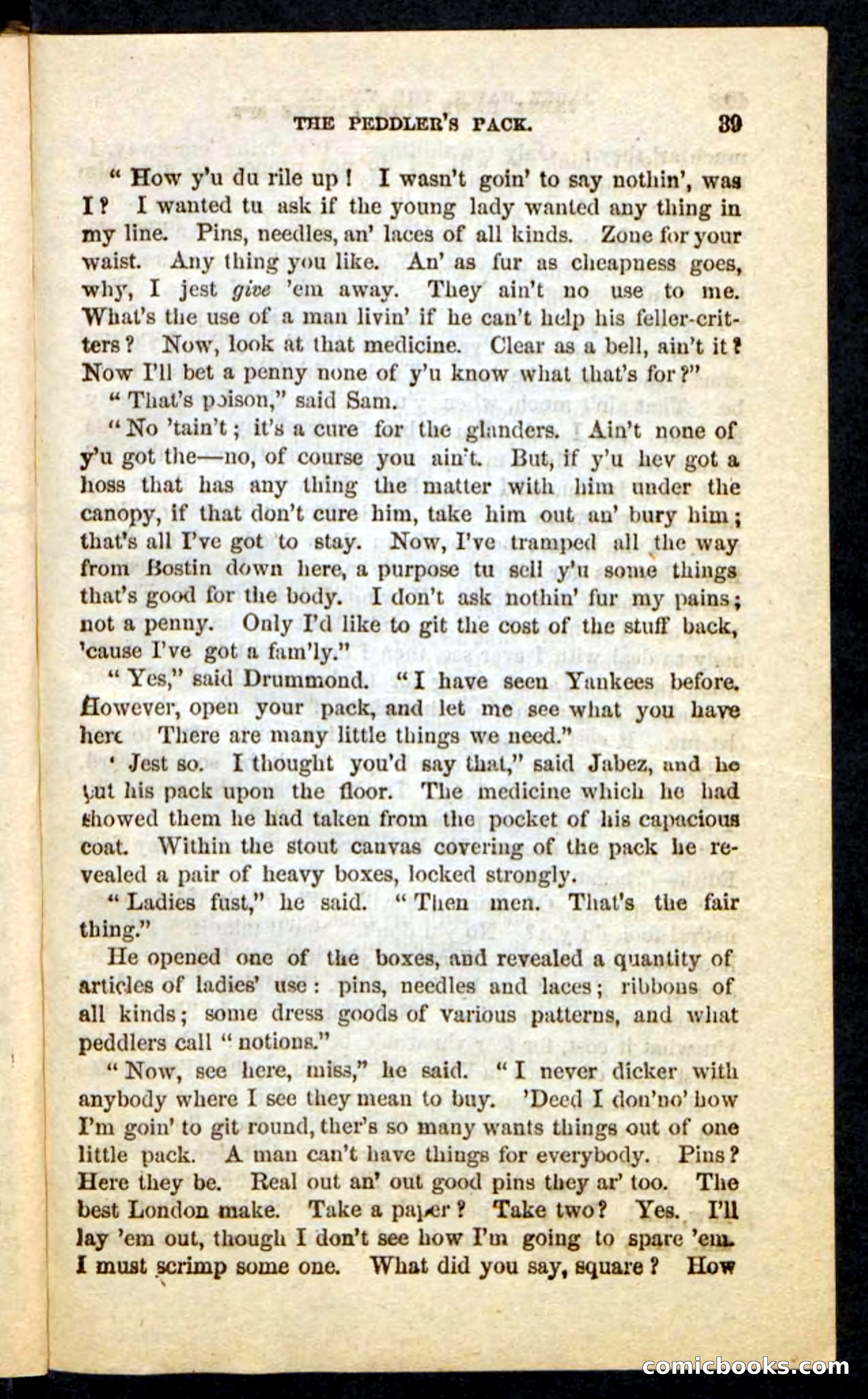 Beadle's Pocket Novels No. 232: Jabez Hawk — page 35 of 100
