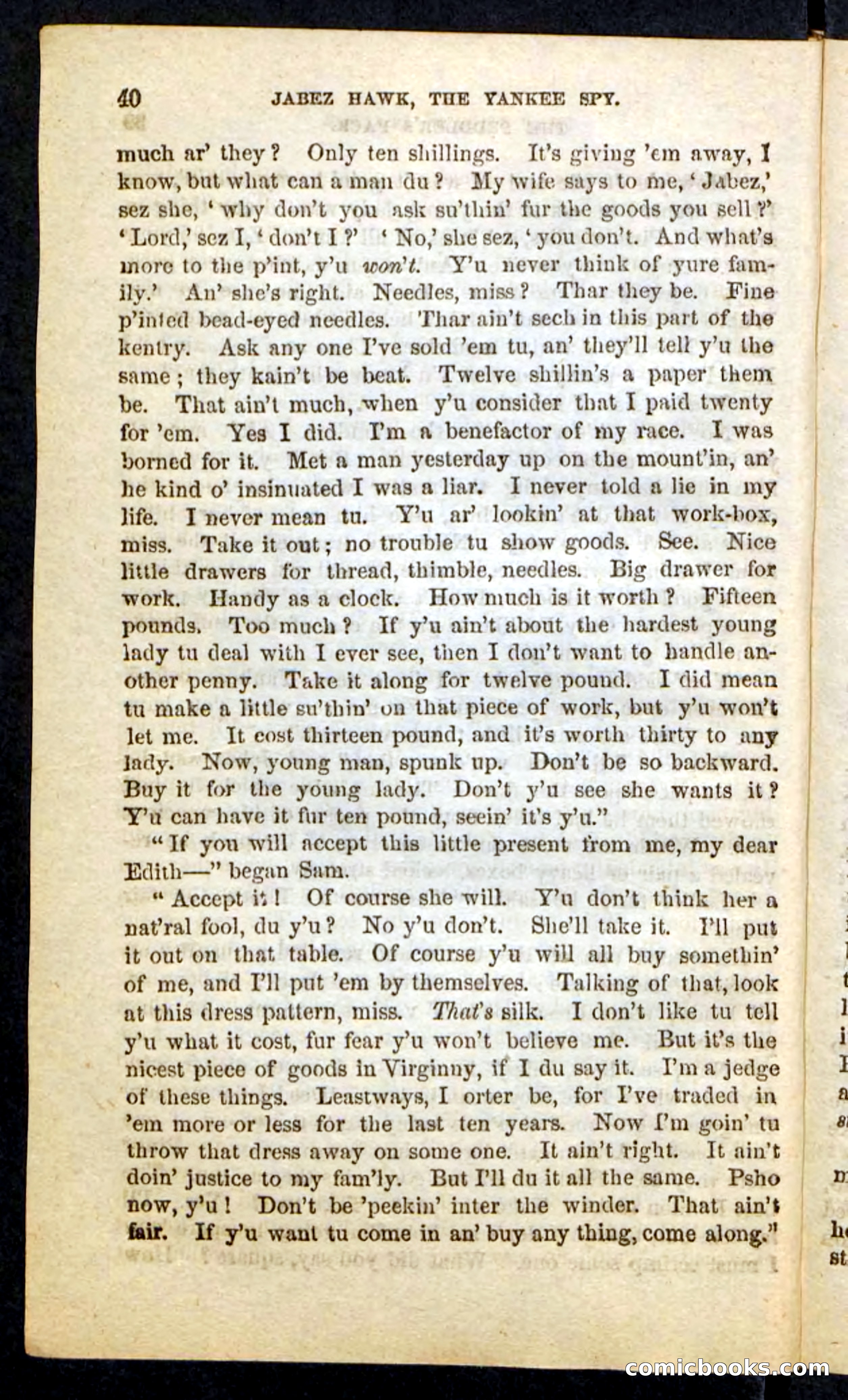 Beadle's Pocket Novels No. 232: Jabez Hawk — page 36 of 100