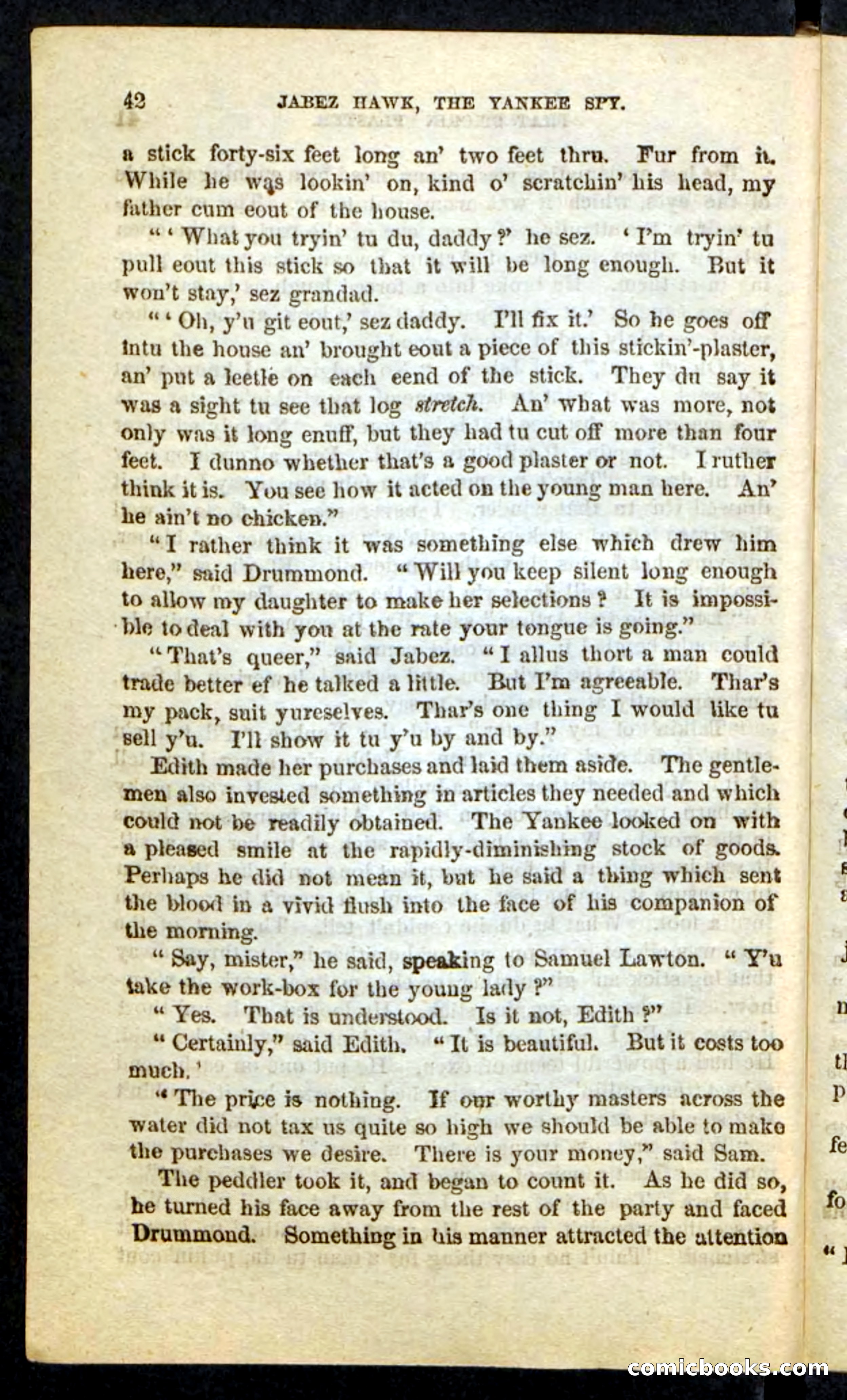 Beadle's Pocket Novels No. 232: Jabez Hawk — page 38 of 100