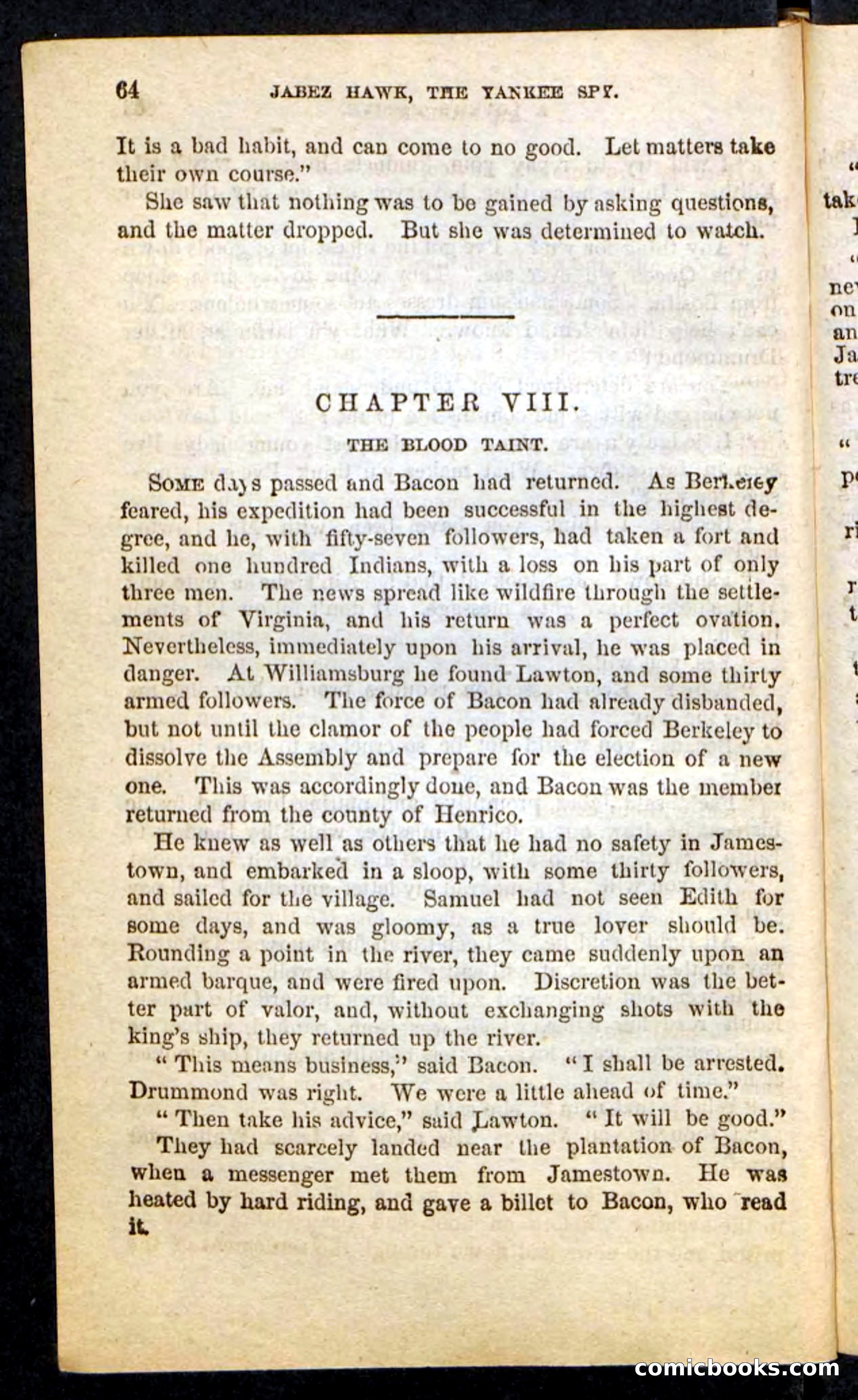 Beadle's Pocket Novels No. 232: Jabez Hawk — page 60 of 100