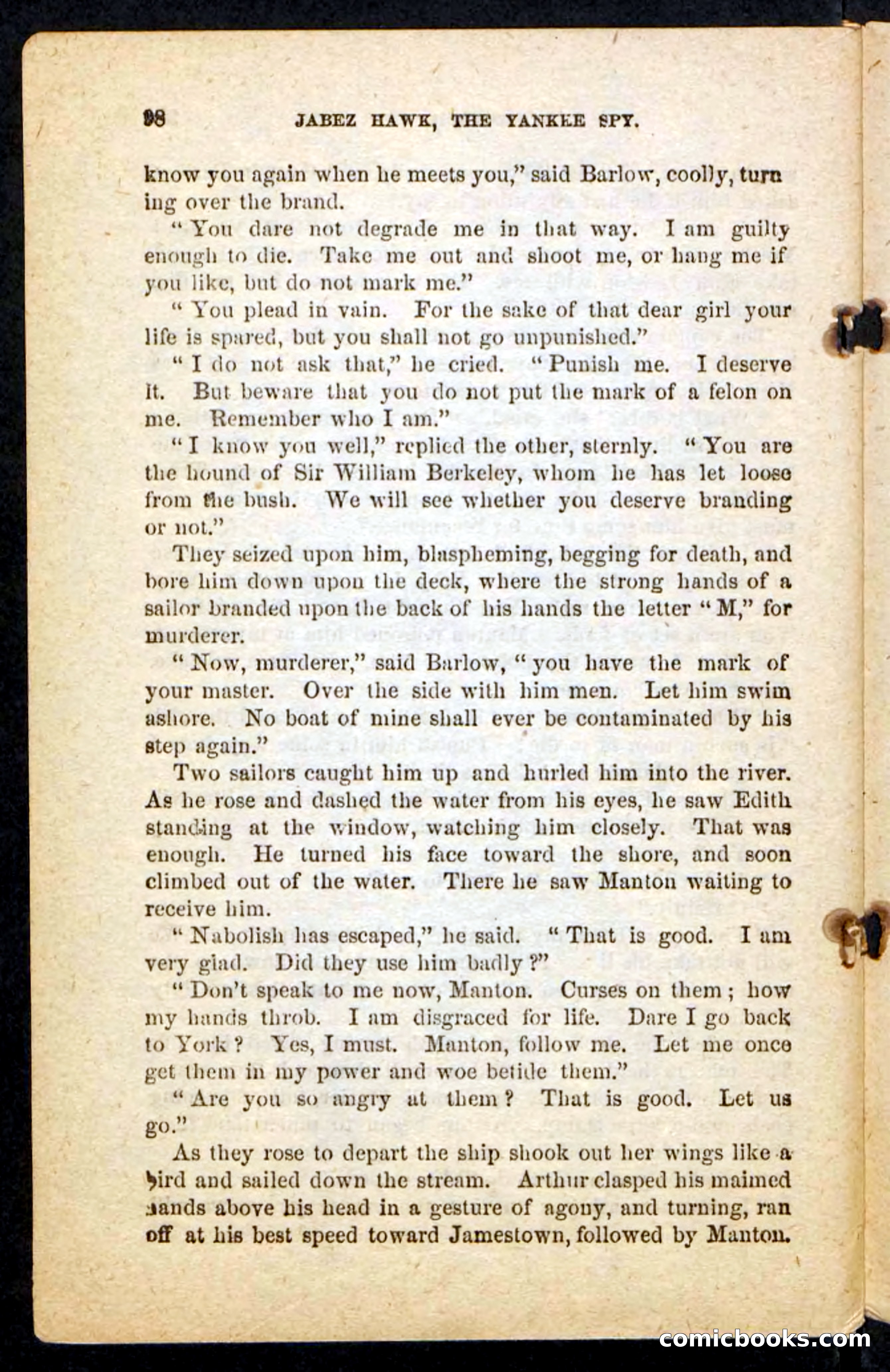 Beadle's Pocket Novels No. 232: Jabez Hawk — page 94 of 100