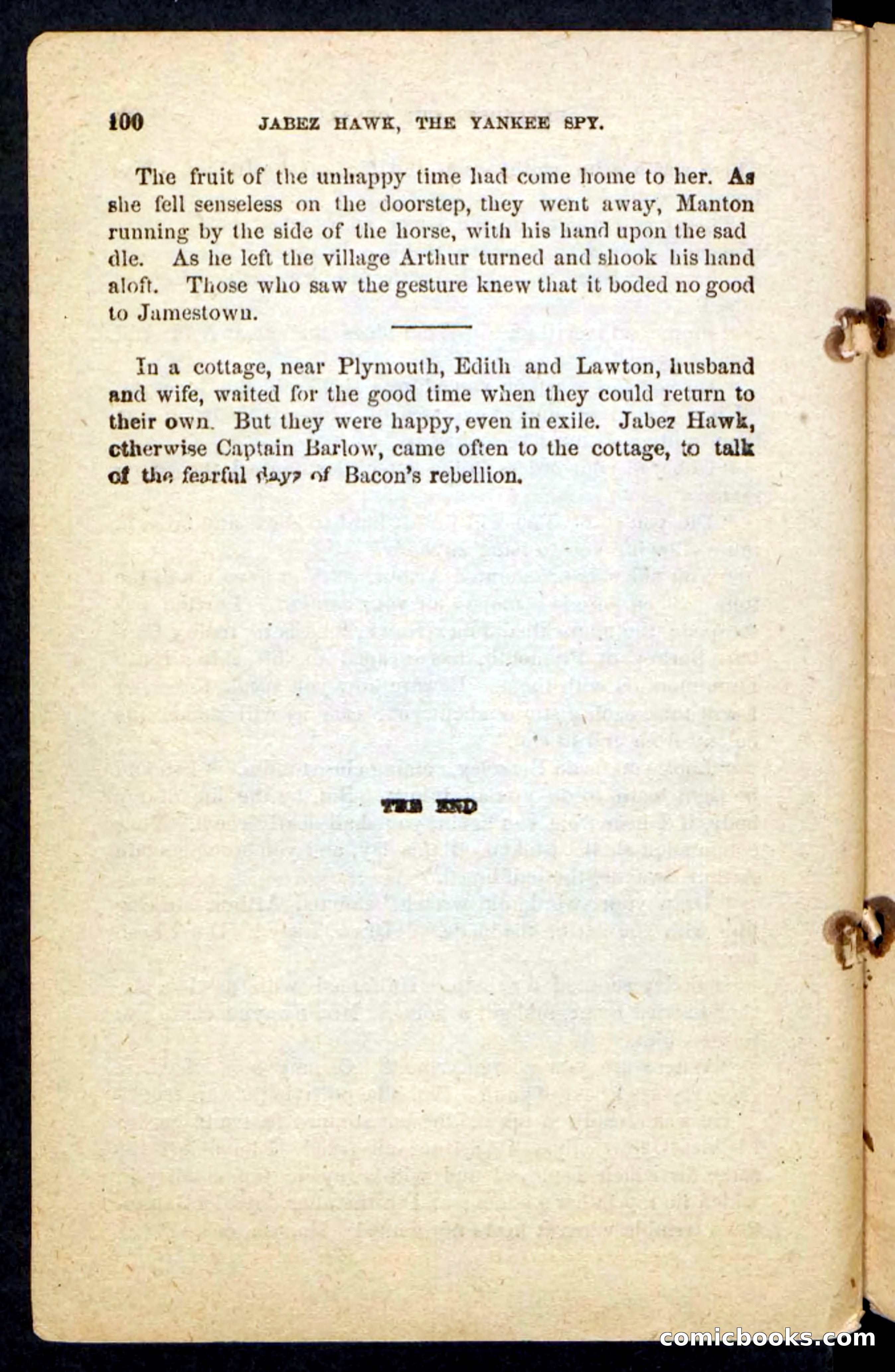 Beadle's Pocket Novels No. 232: Jabez Hawk — page 96 of 100